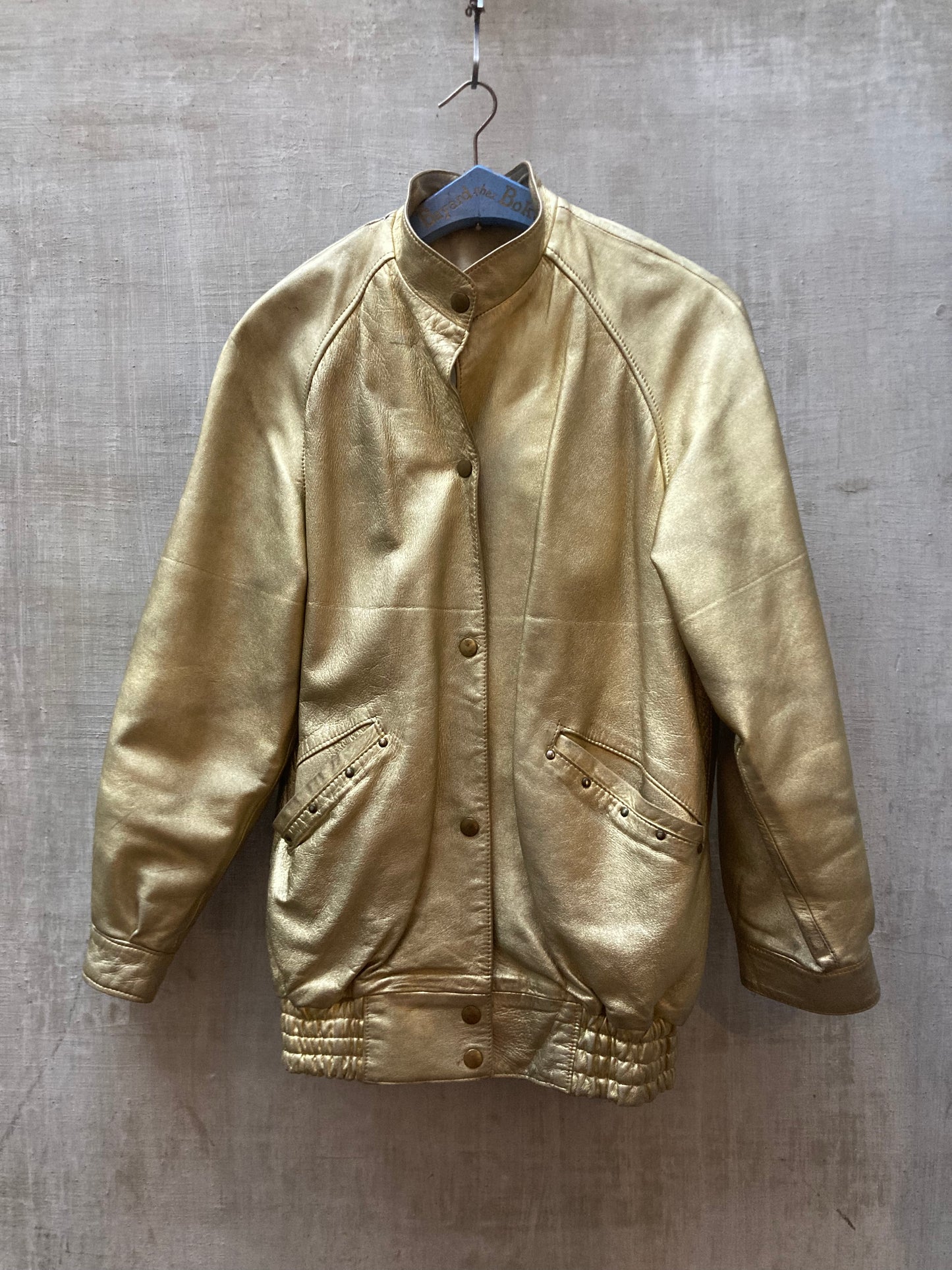 Blouson cuir or - Mac Douglas - 1980