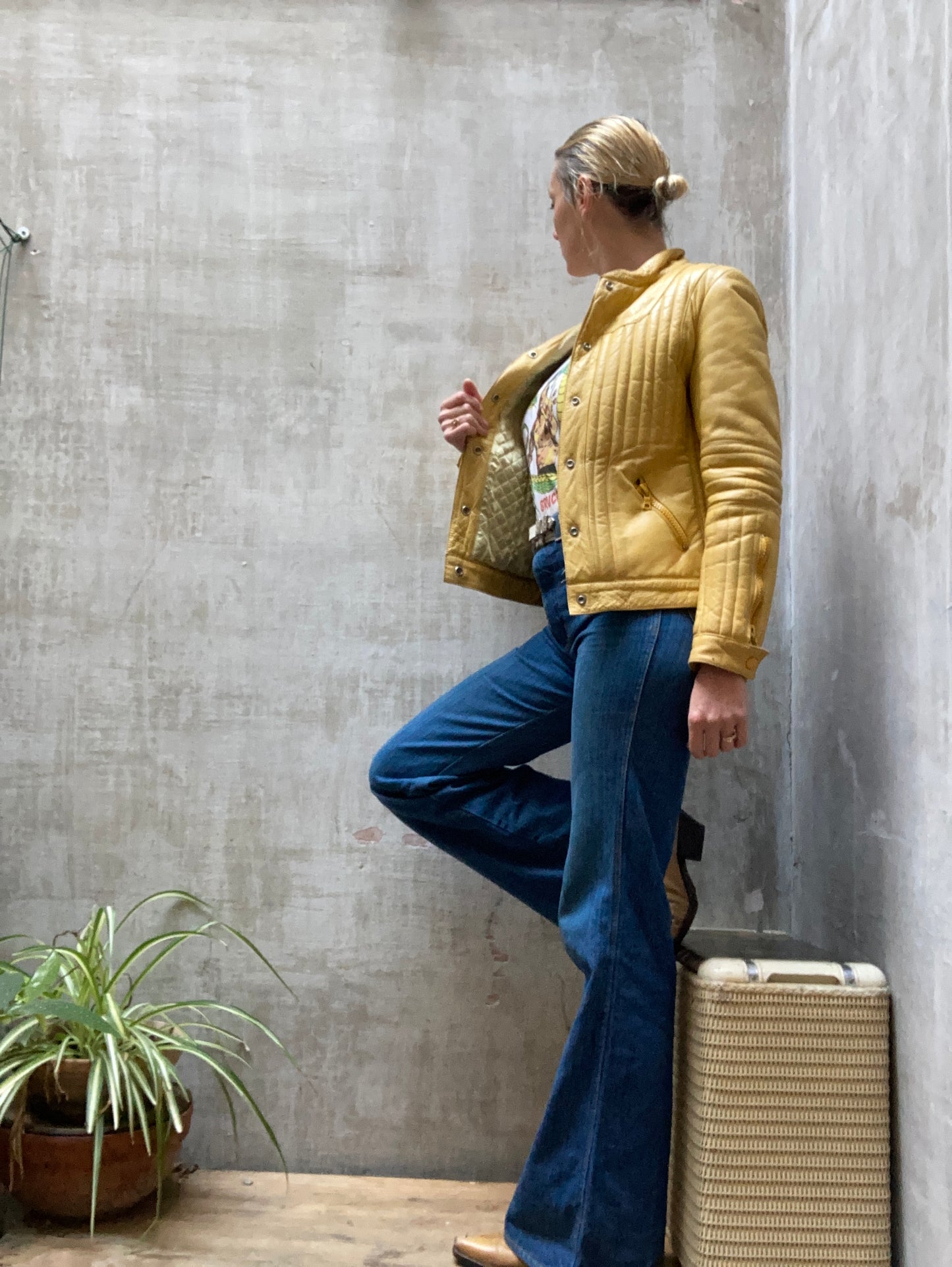 Blouson de moto 1970 - Daniel Hechter