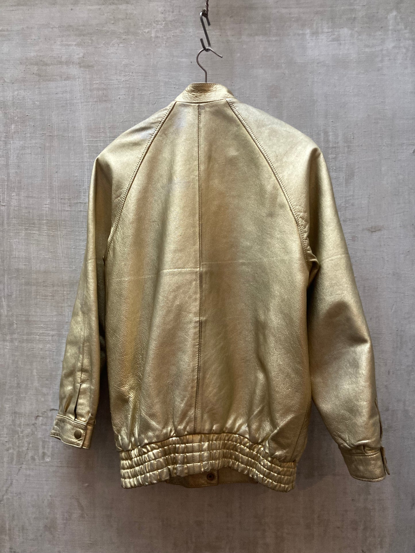 Blouson cuir or - Mac Douglas - 1980