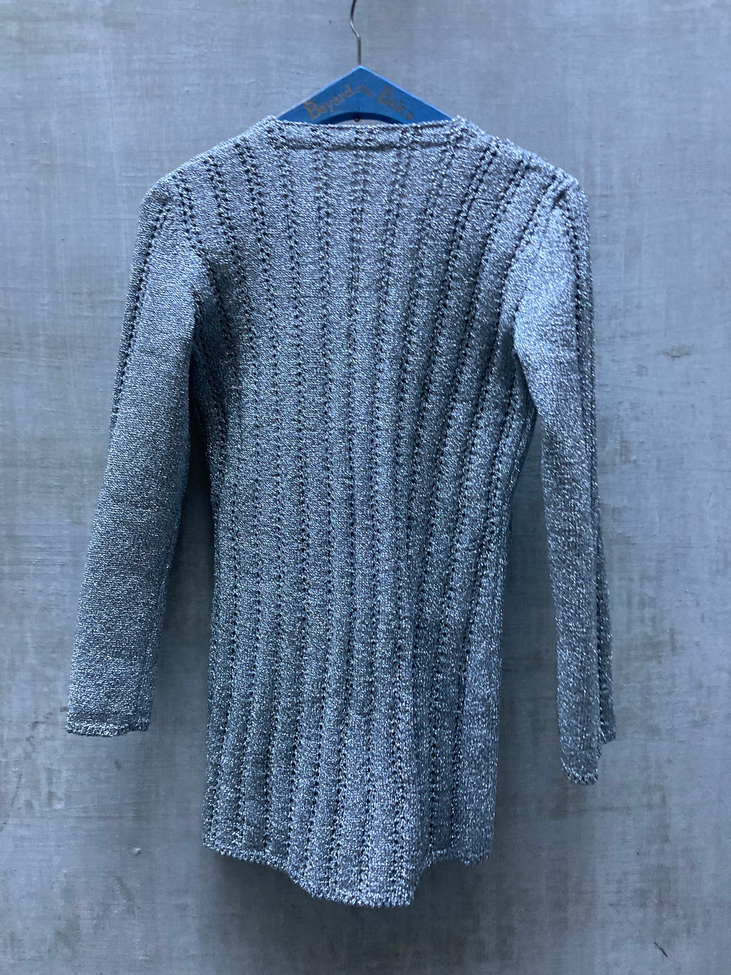 Ensemble lurex argenté 1960