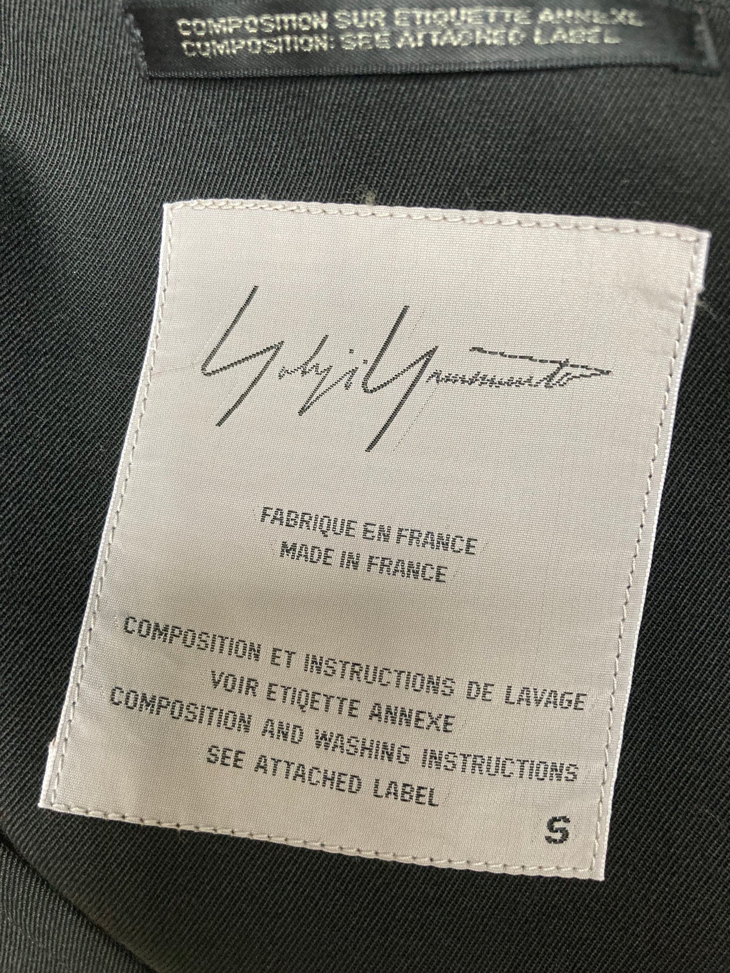 Combinaison Yohji Yamamoto
