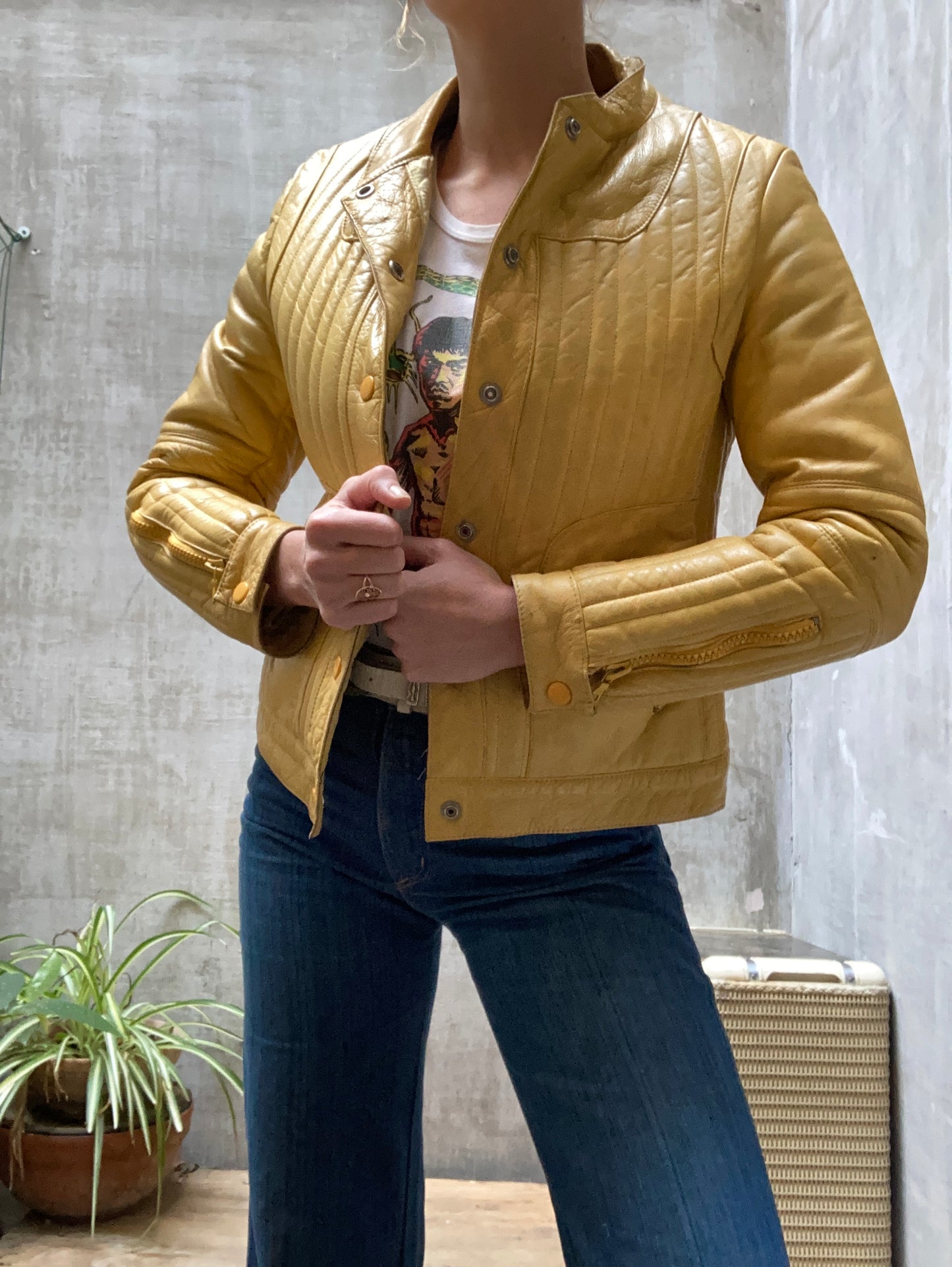Blouson de moto 1970 - Daniel Hechter