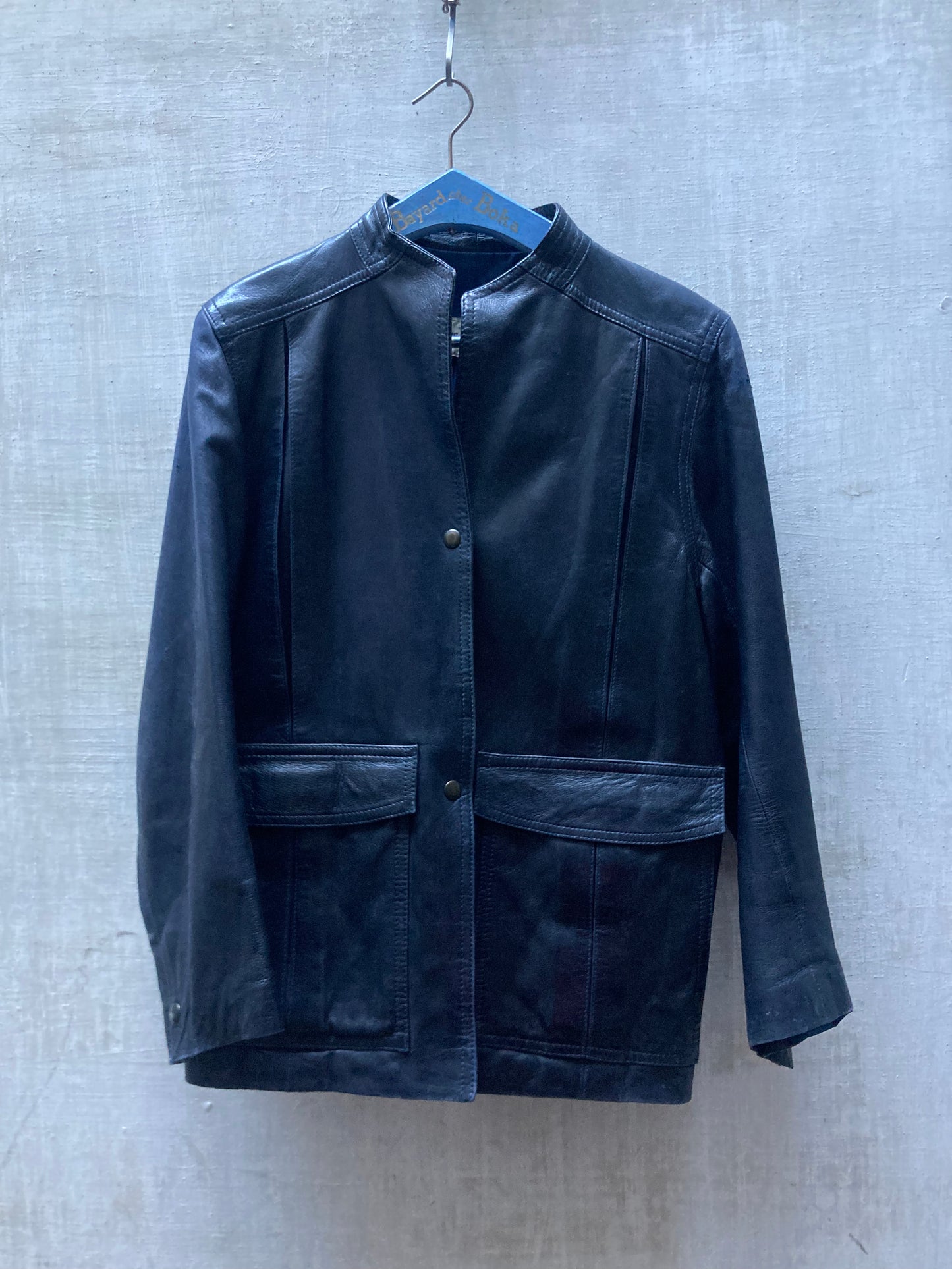 Veste cuir Anne Marie Beretta pour Mc Douglas