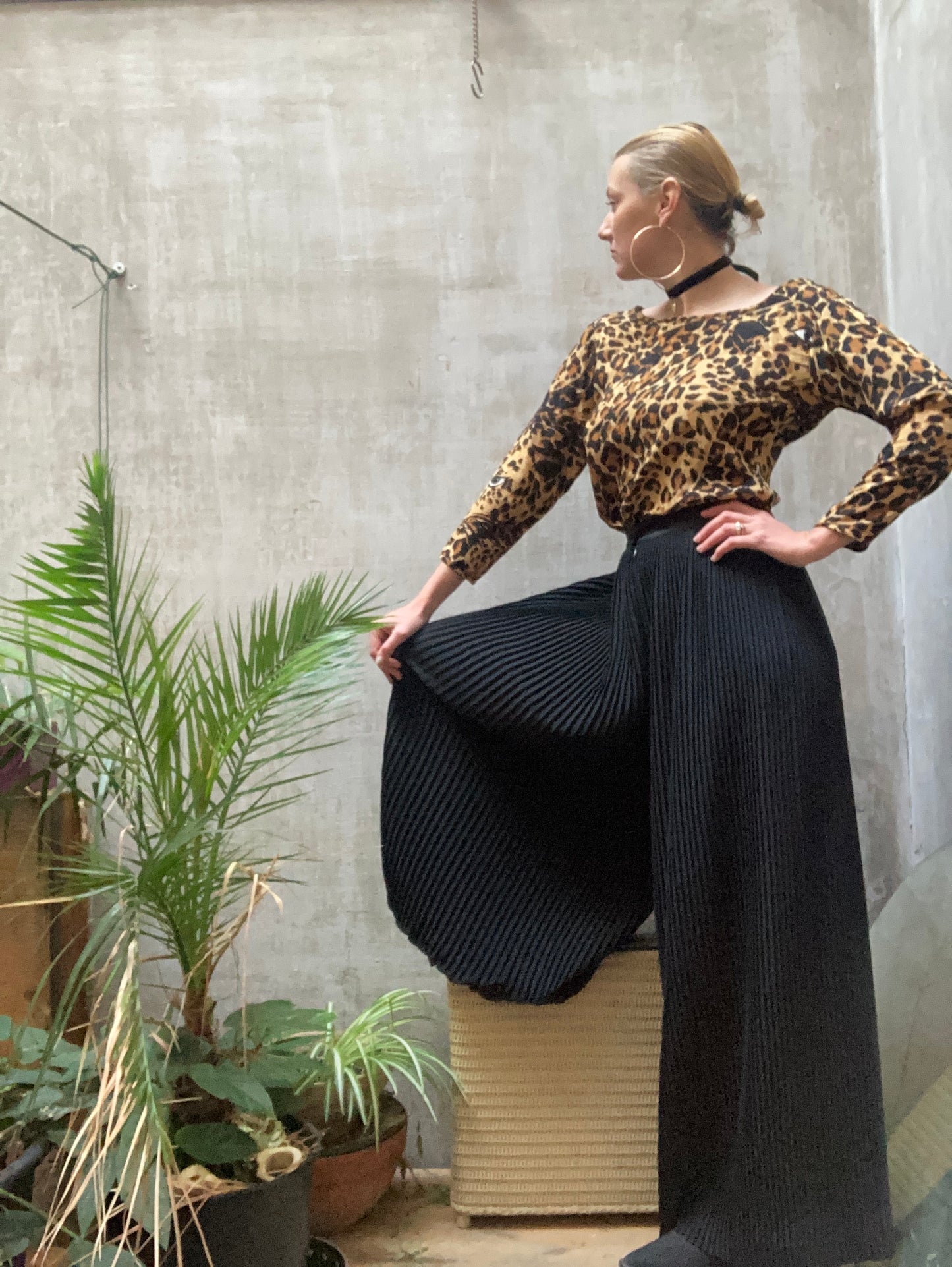 Blouse Yves Saint Laurent rive gauche panthère