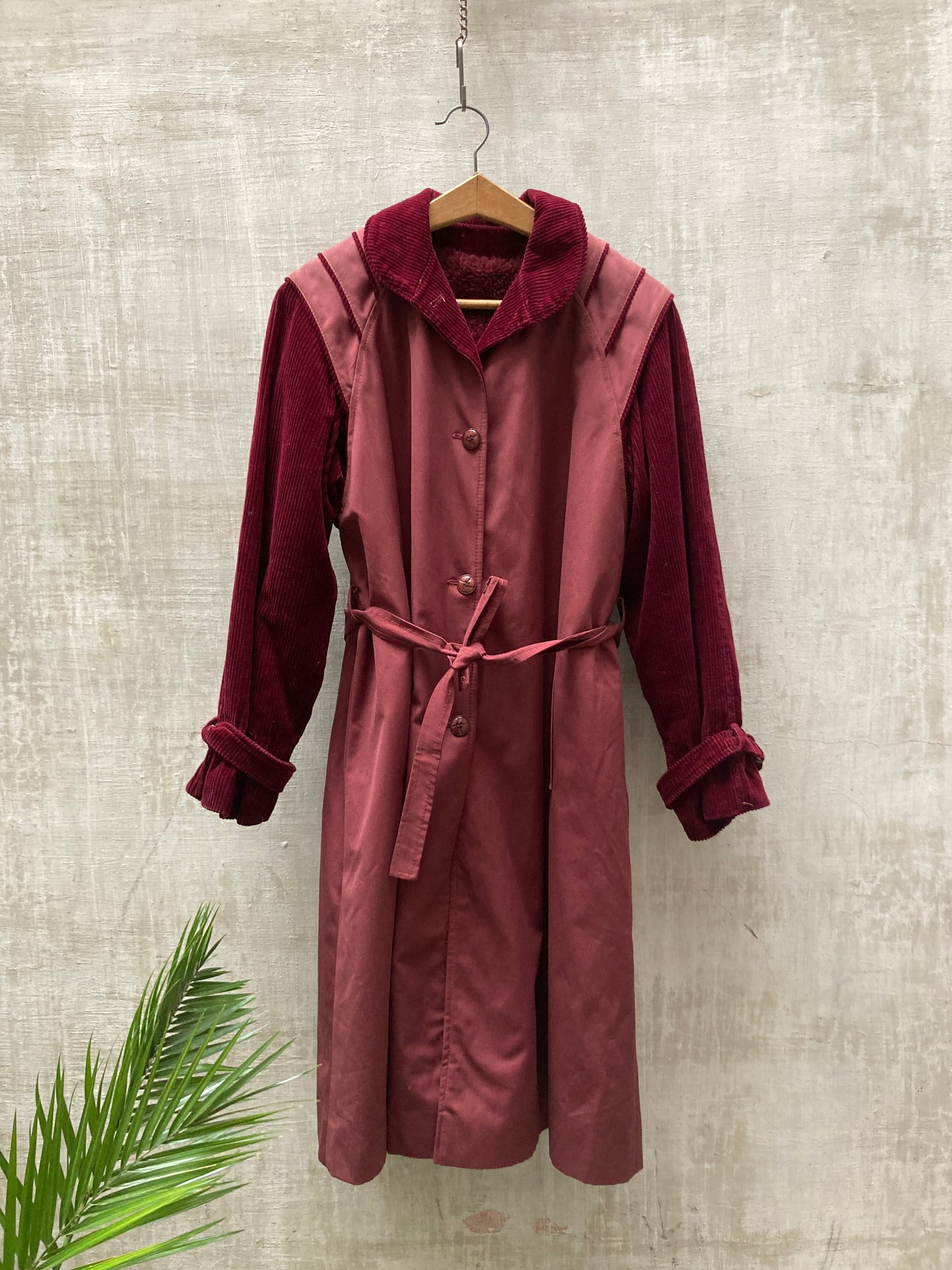 Manteau 1970 velour / Manteau « Mistral »