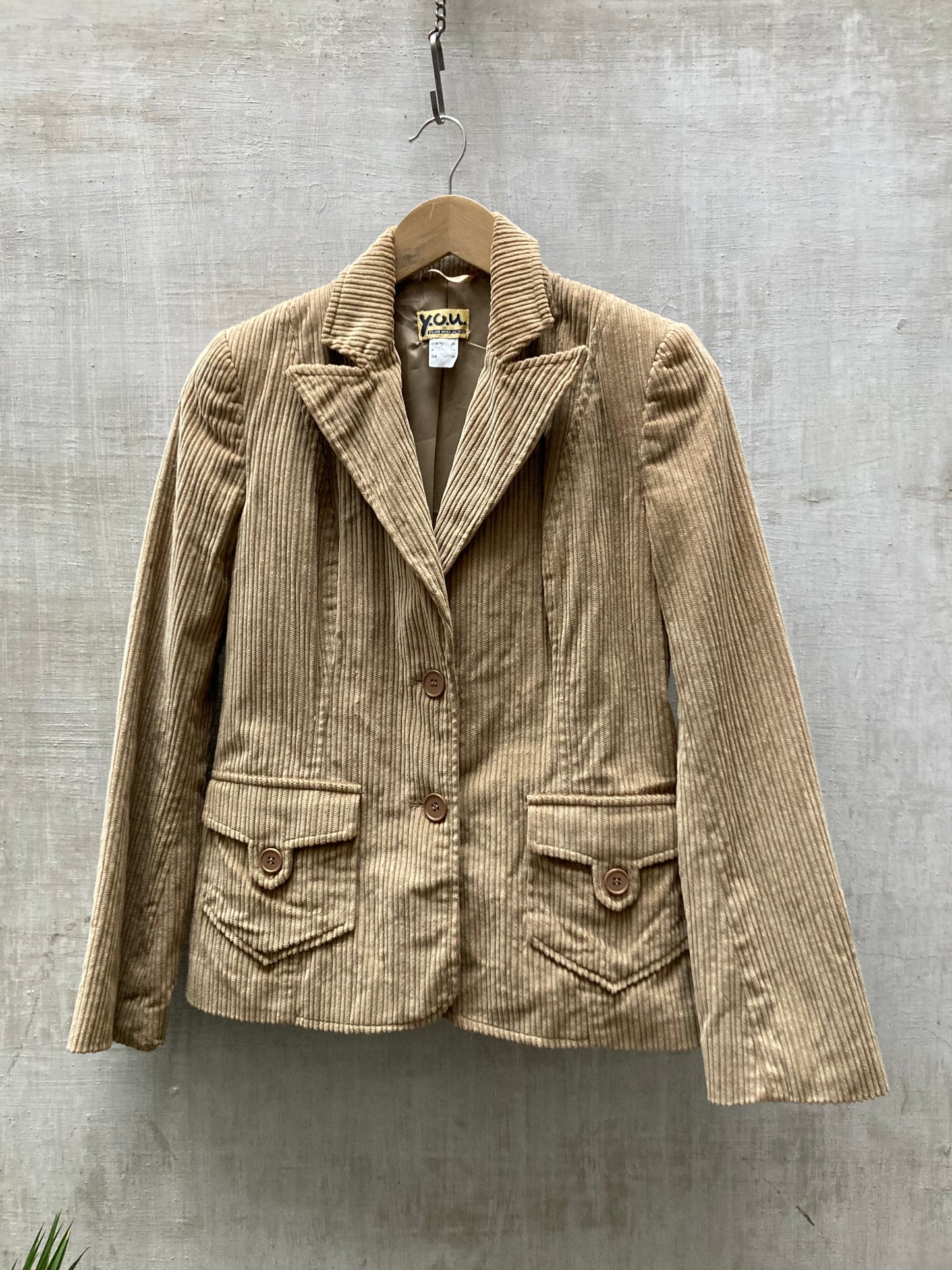 Veste velour côtelé 1990