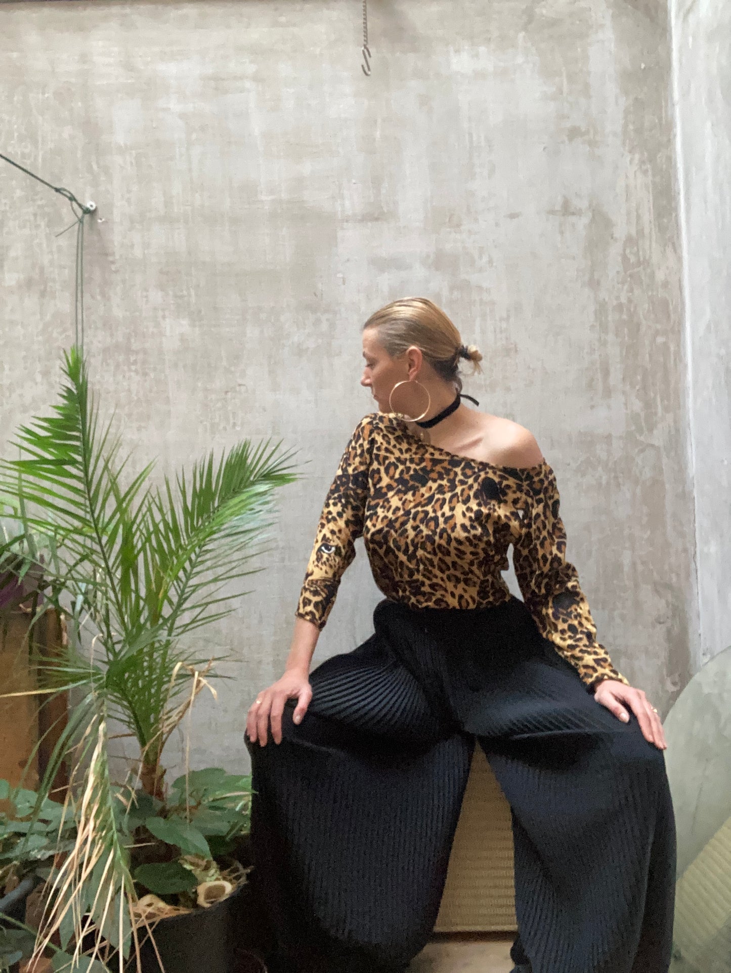 Blouse Yves Saint Laurent rive gauche panthère