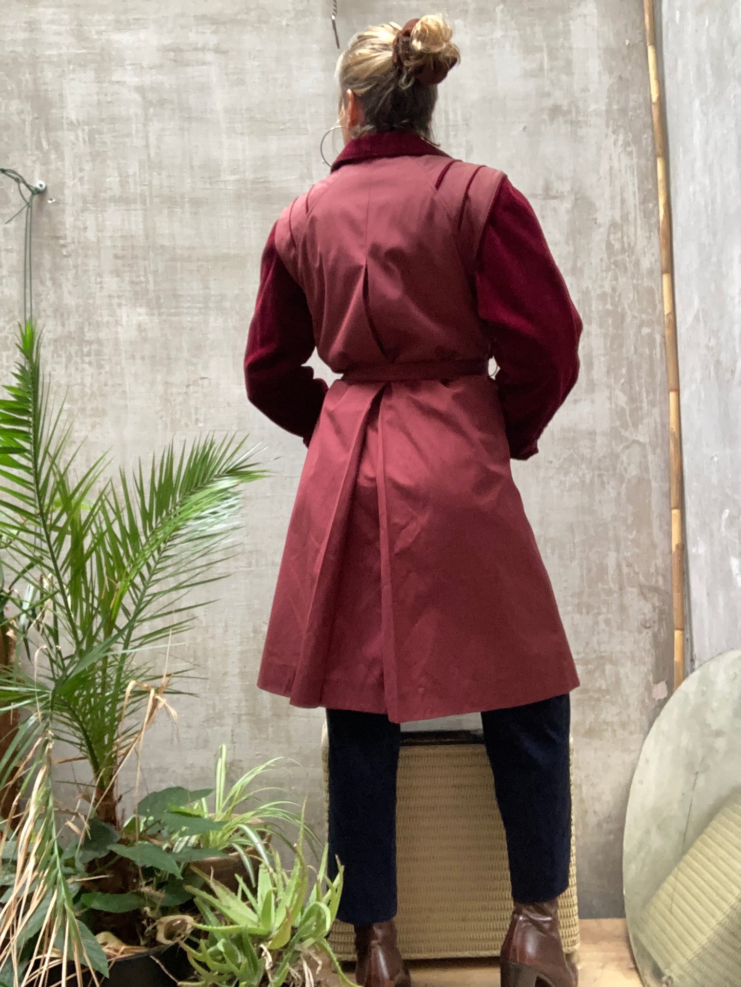 Manteau 1970 velour / Manteau « Mistral »