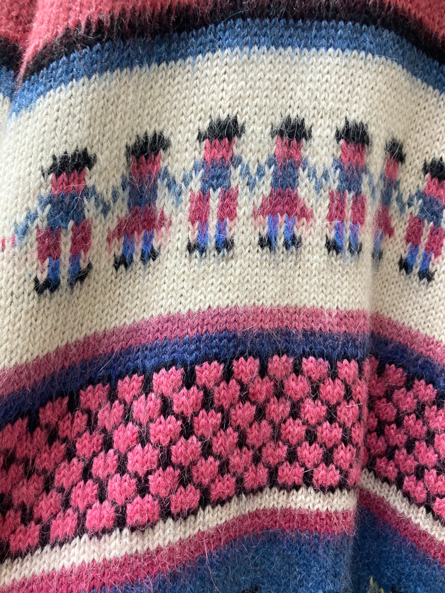 Pull péruvien en alpaga