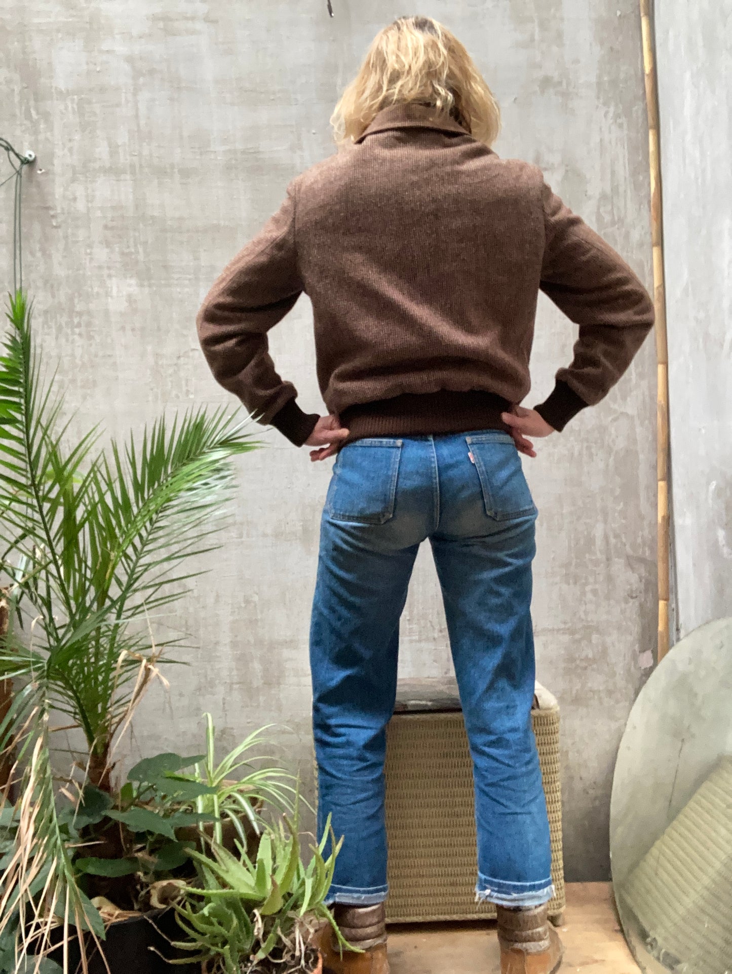 Blouson laine 1950