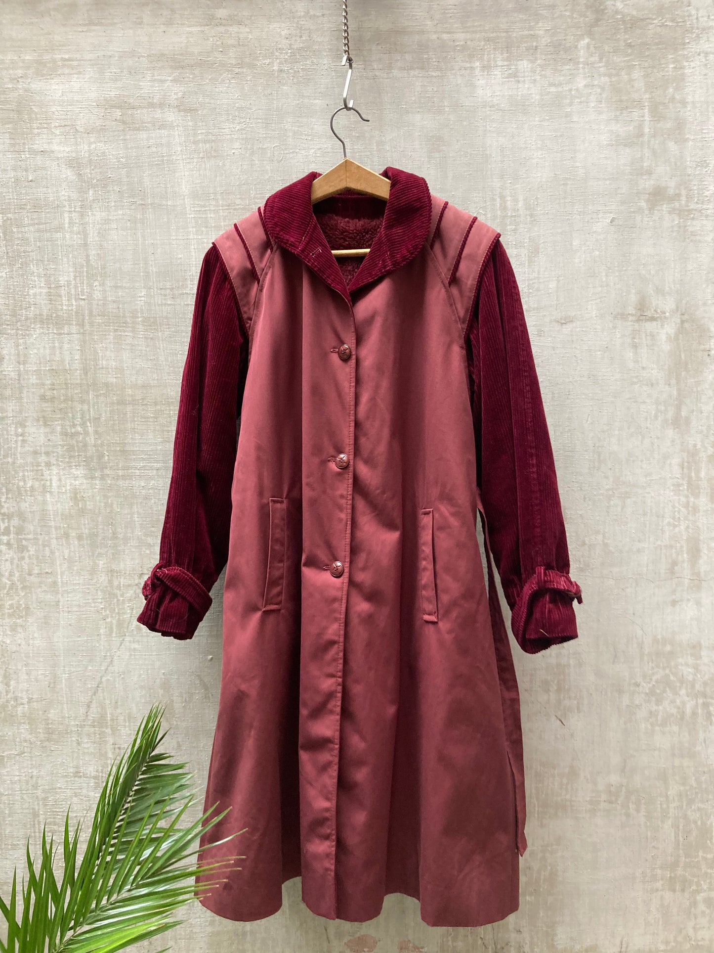 Manteau 1970 velour / Manteau « Mistral »