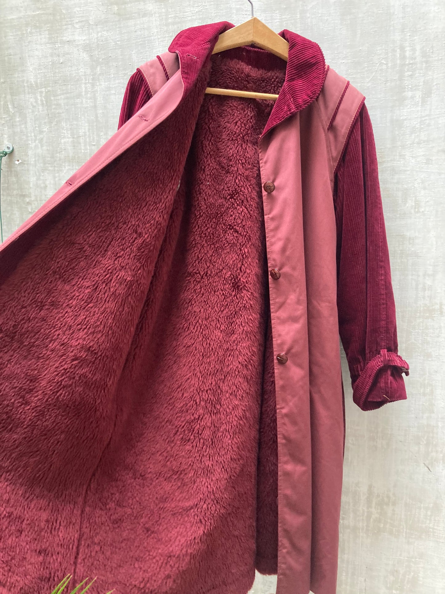 Manteau 1970 velour / Manteau « Mistral »
