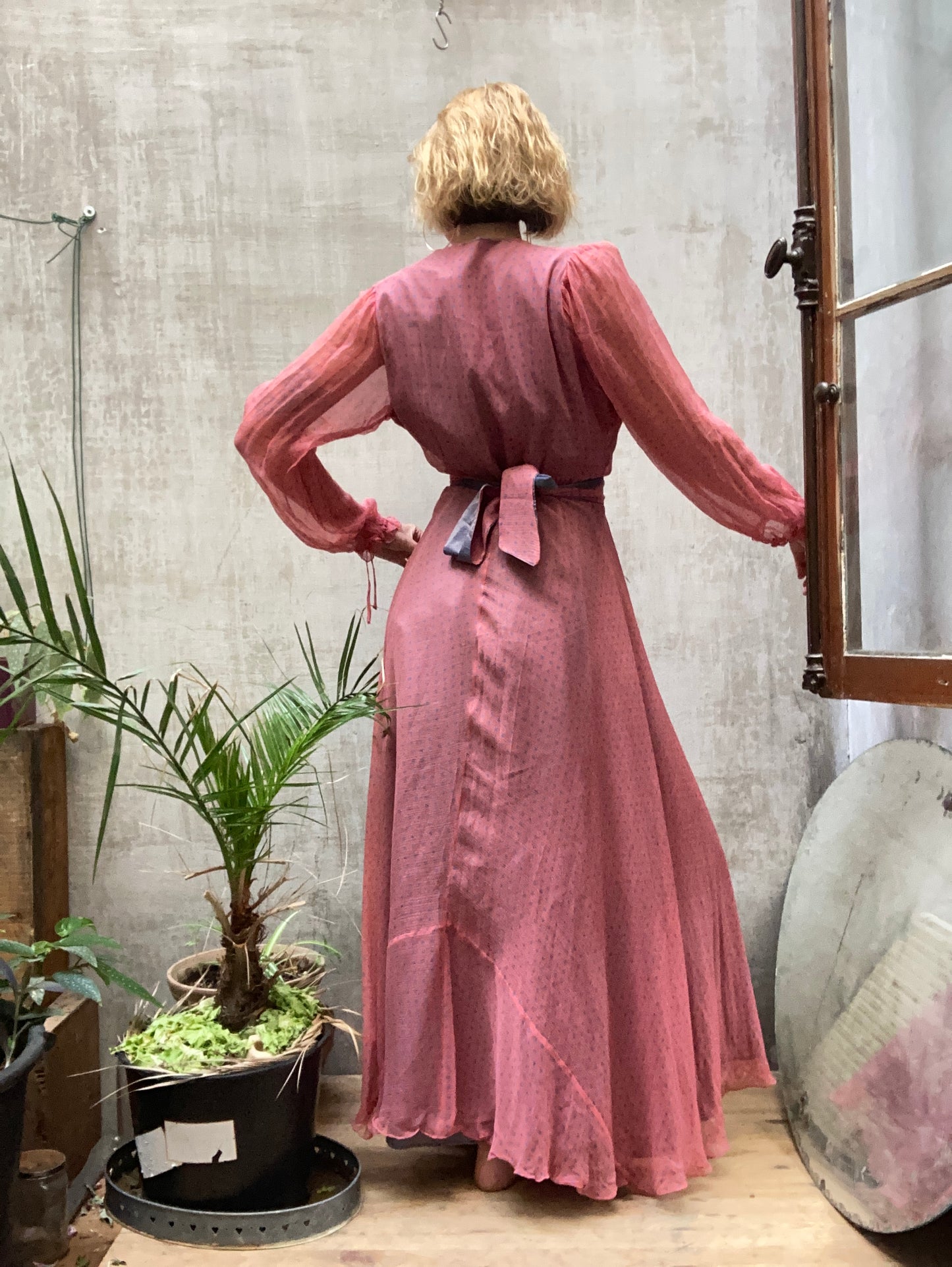 Déshabillé mousseline 1940