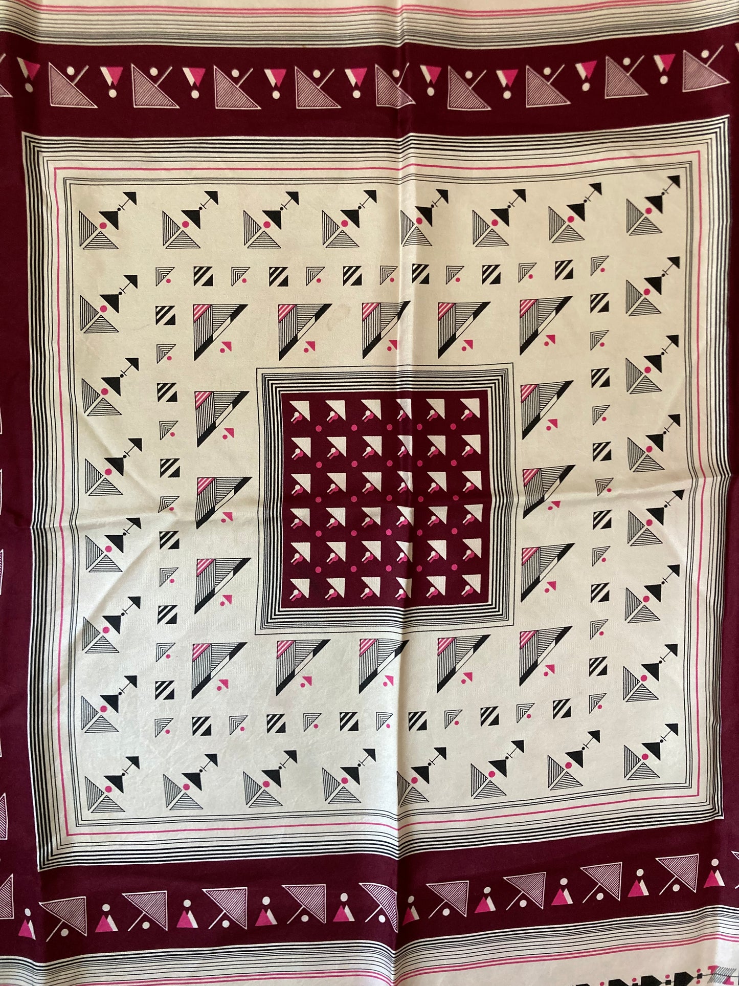 Foulard en soie 1970
