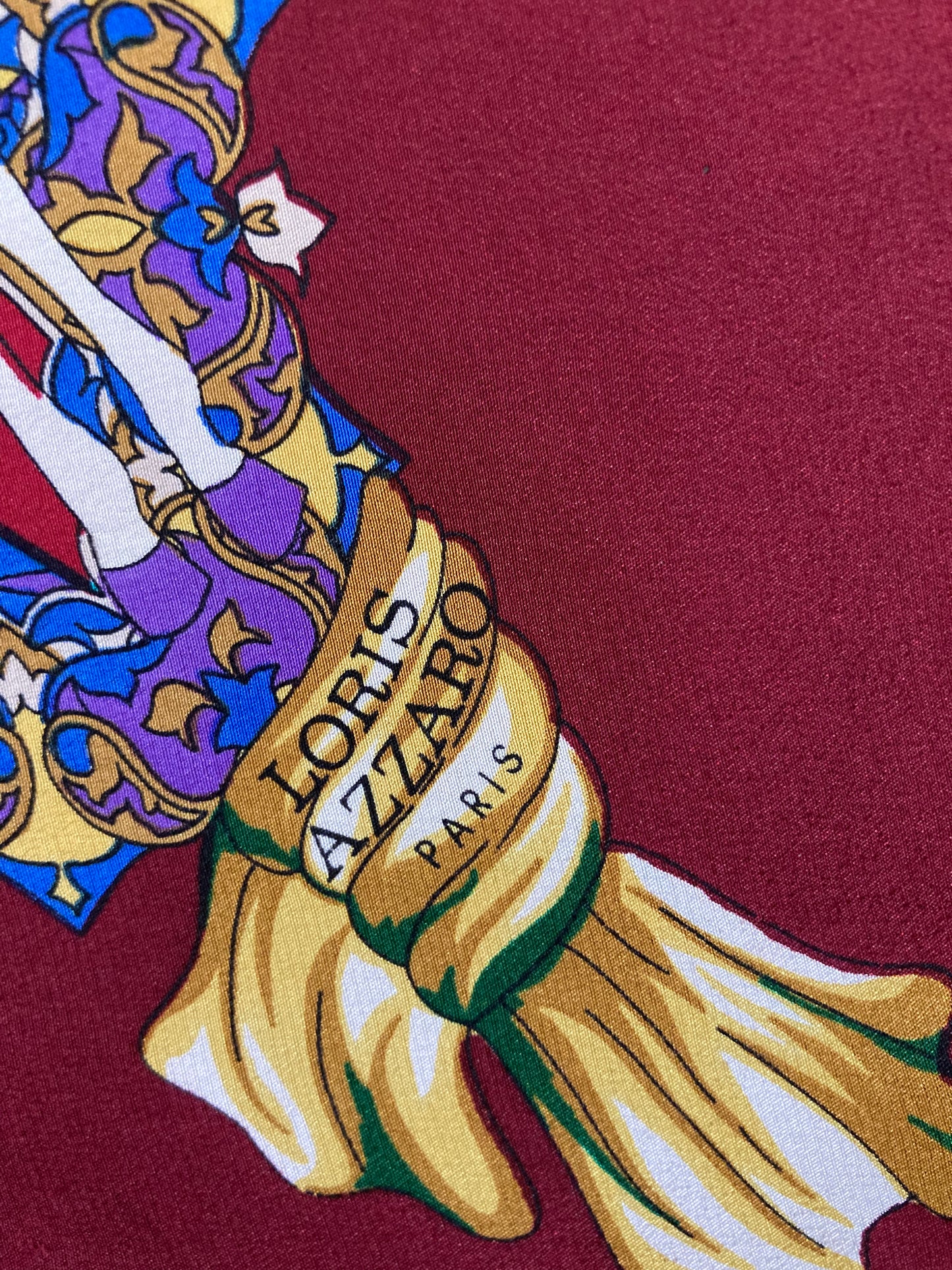 Foulard Azzaro en soie