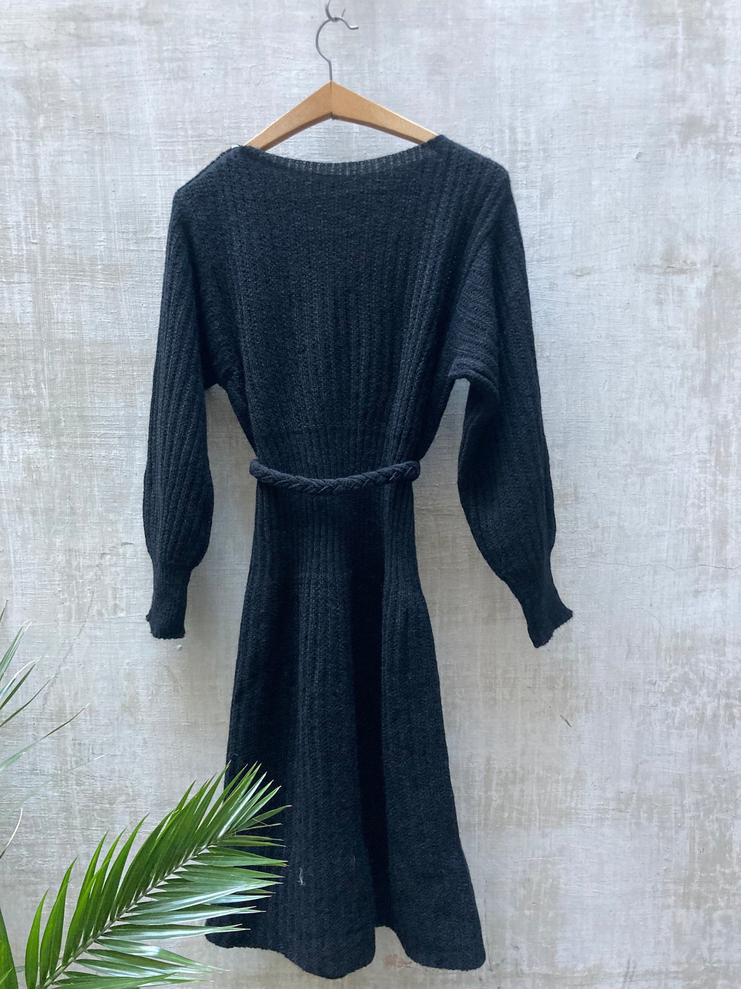 Robe pull luxe en laine