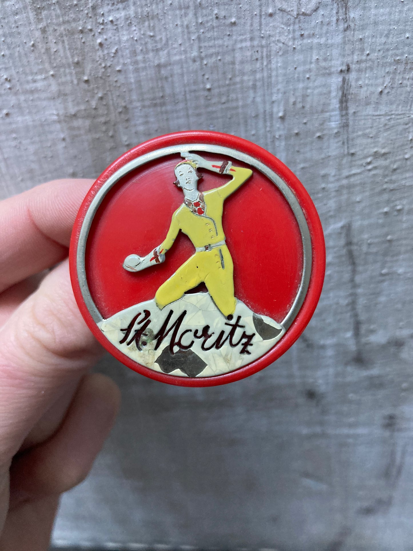 Broche Bakélite 1930