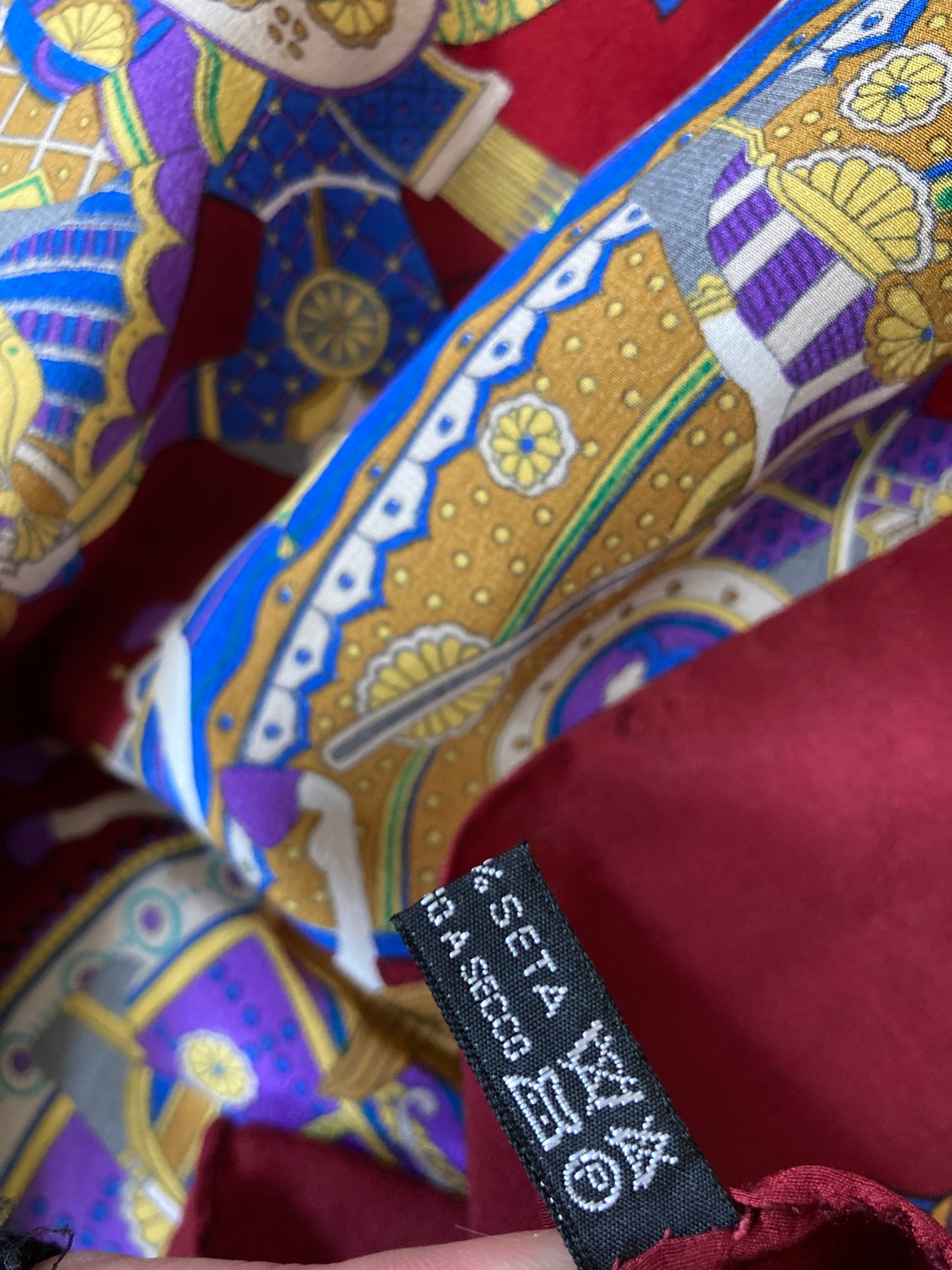Foulard Azzaro en soie