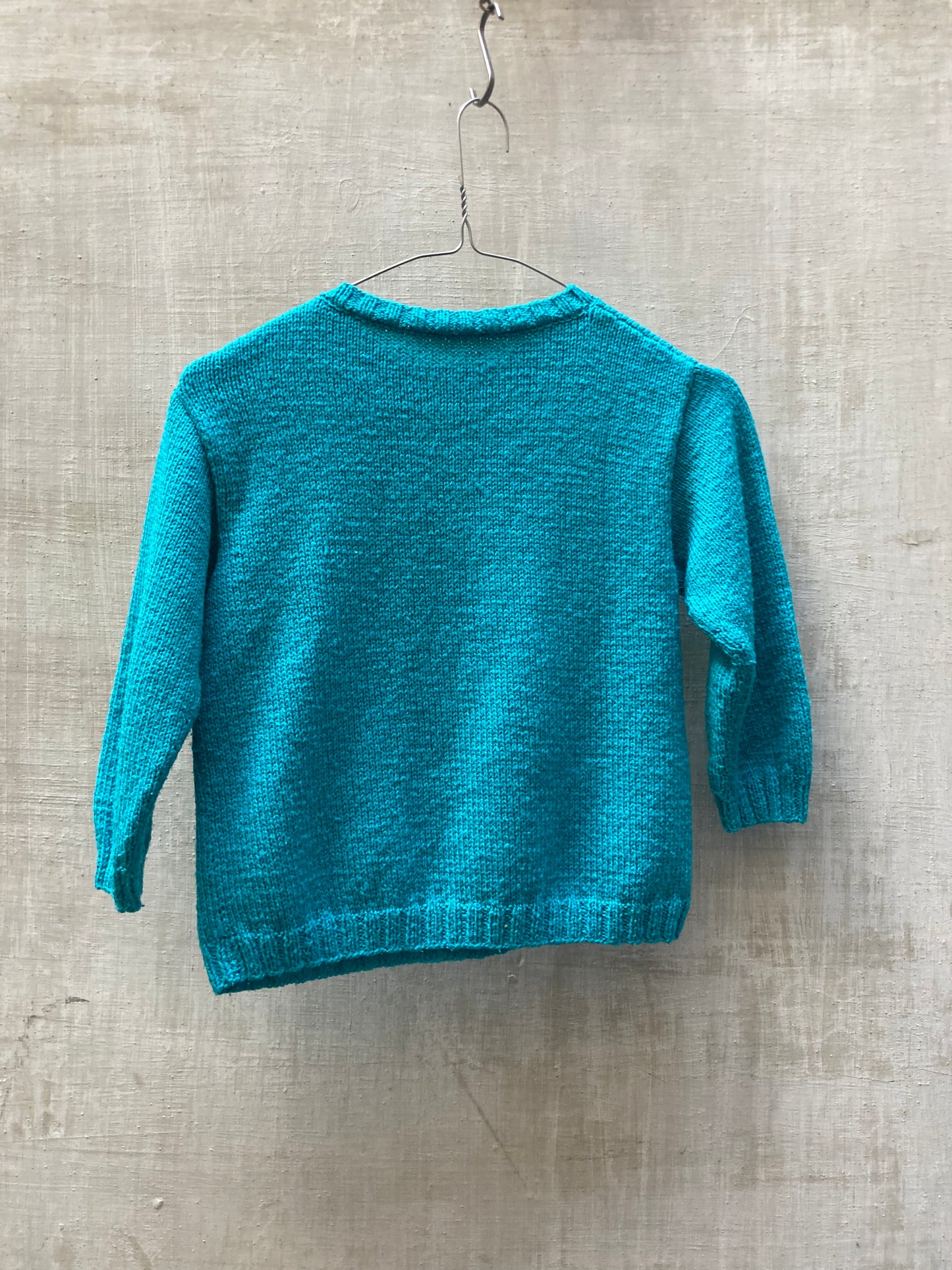Pull Mario Bros tricoté main