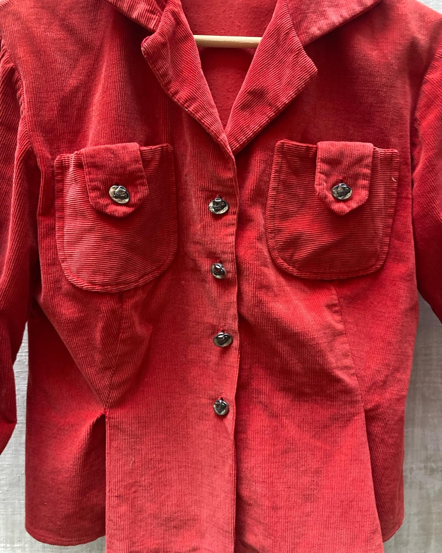 Chemisier velour 1940