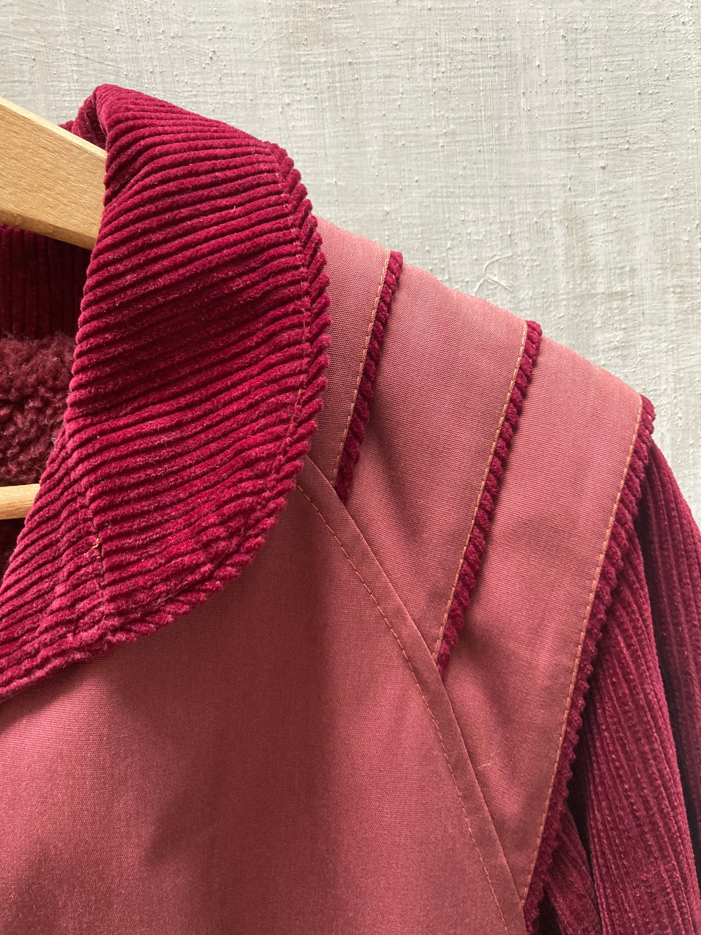 Manteau 1970 velour / Manteau « Mistral »