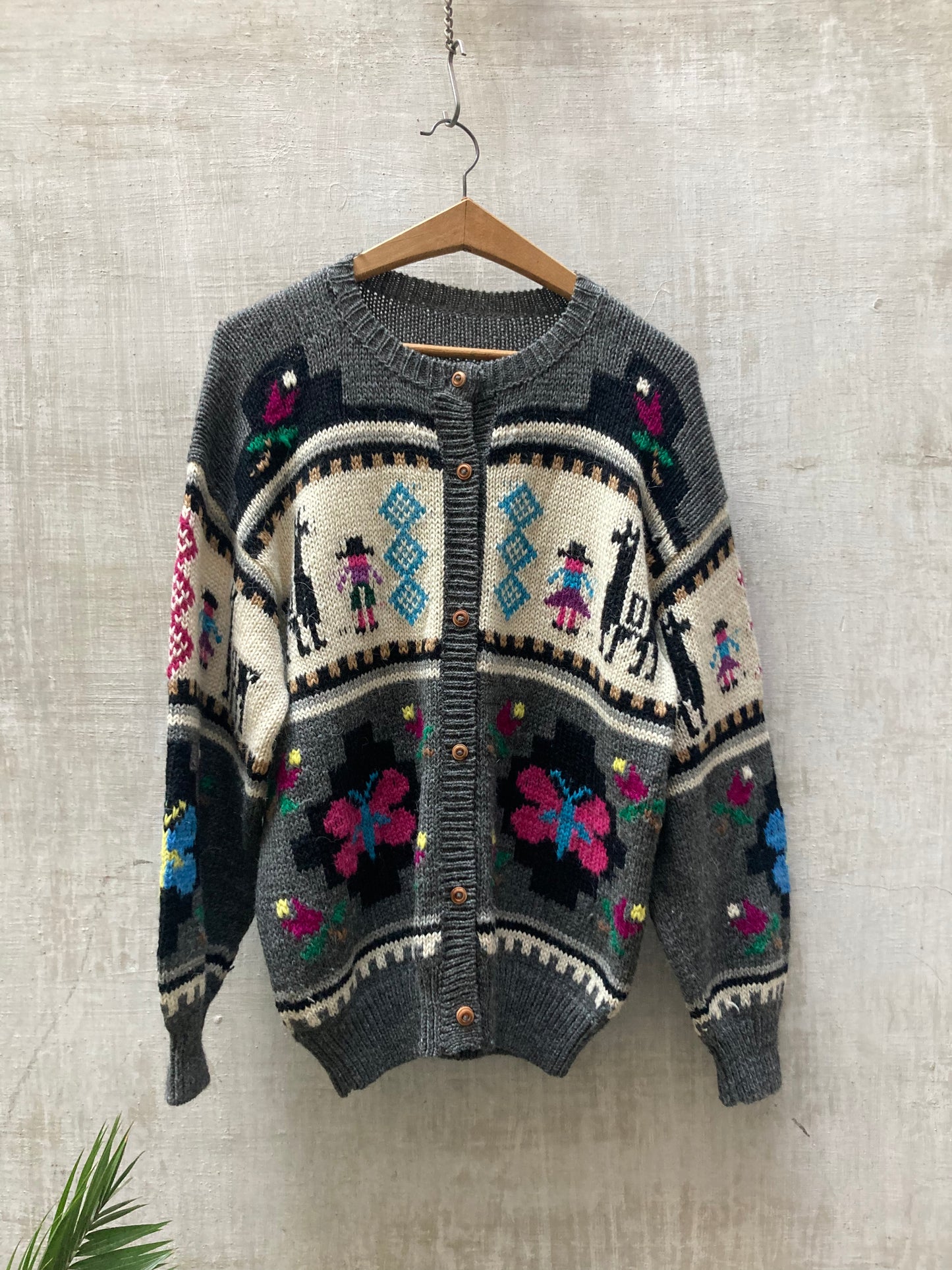 Cardigan péruvien alpaga