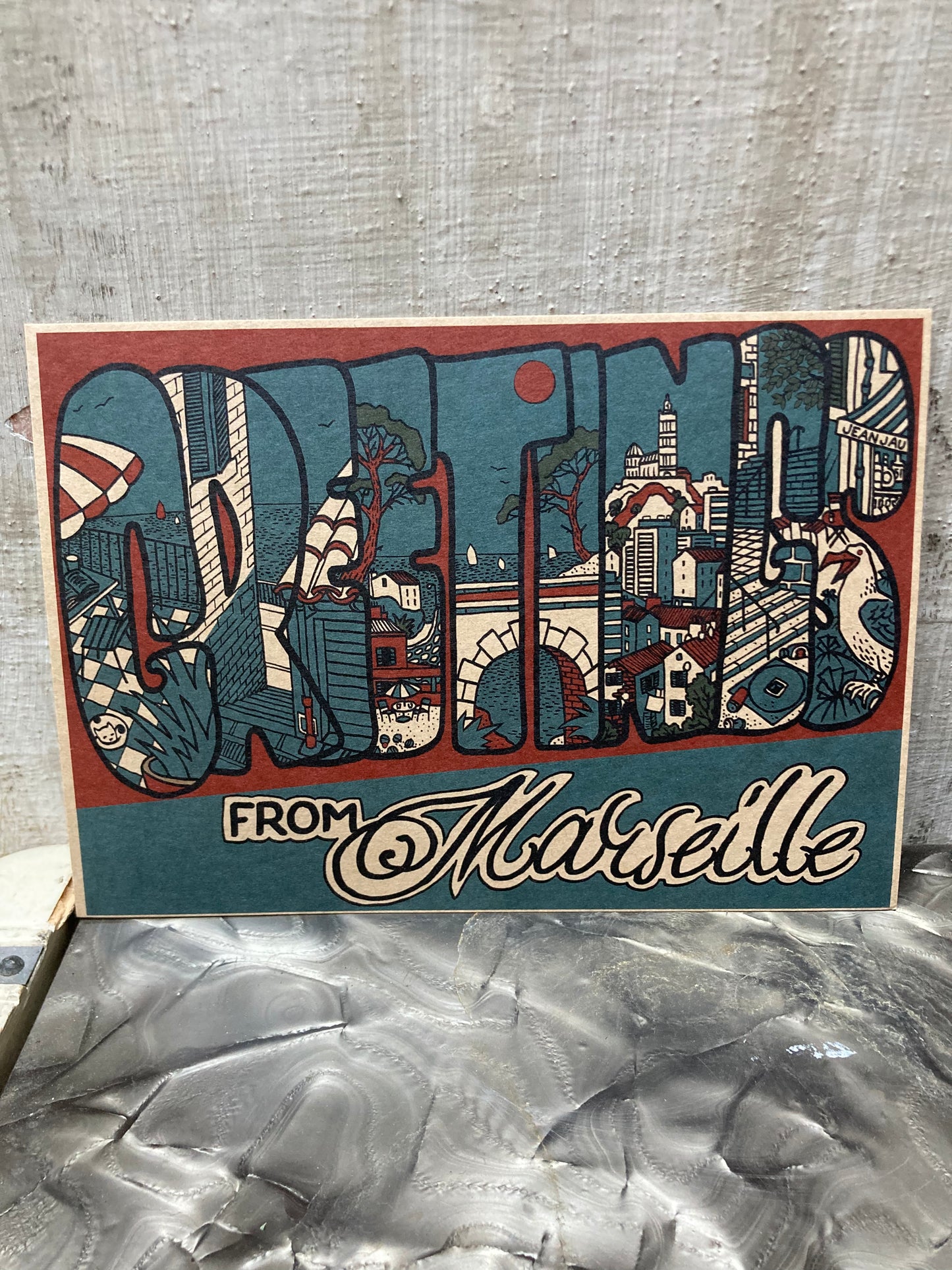 Lot des 3 cartes postales