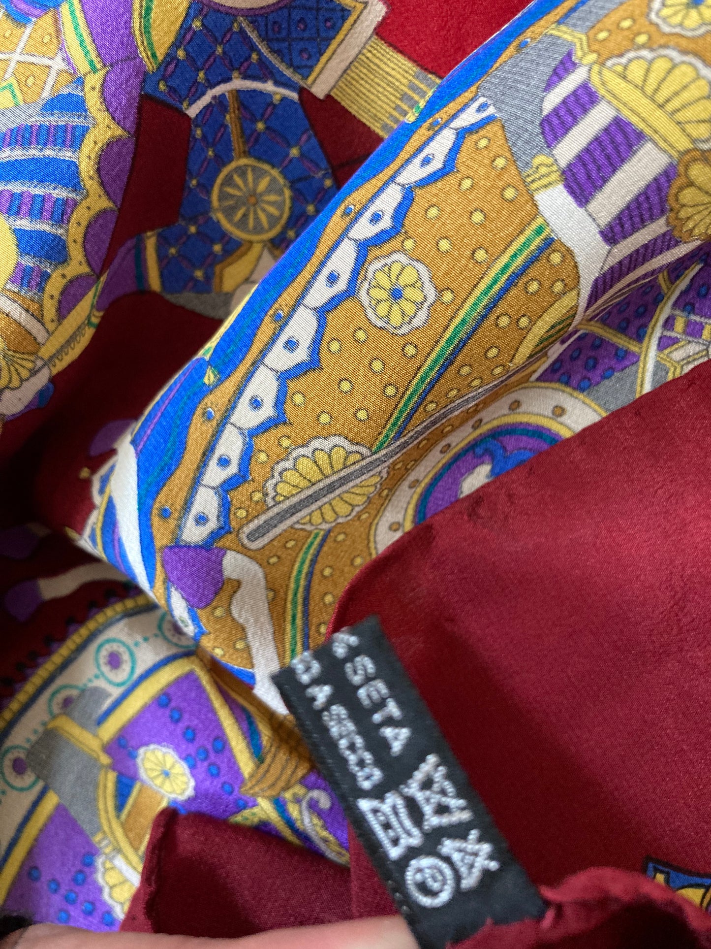 Foulard Azzaro en soie