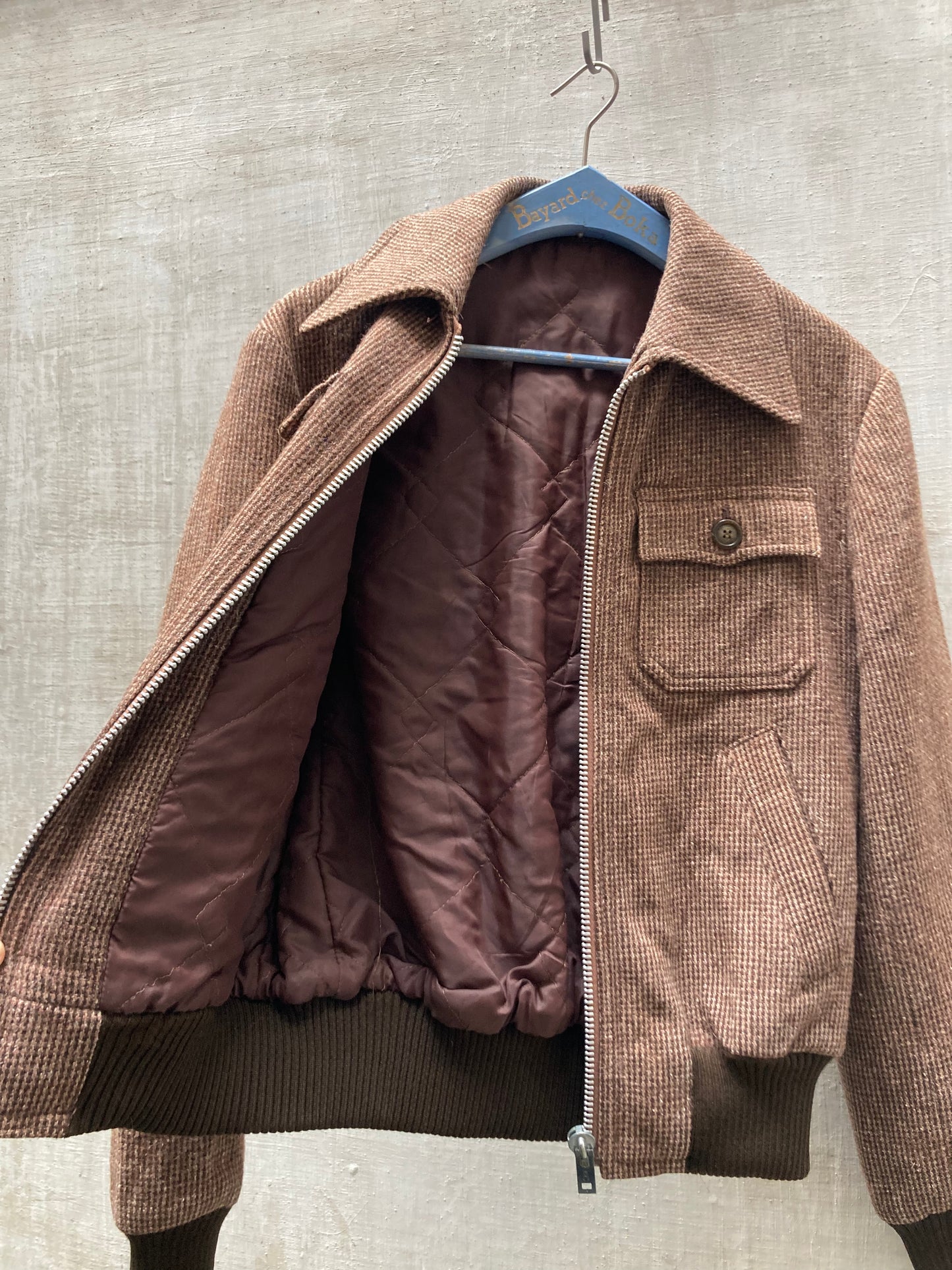 Blouson laine 1950