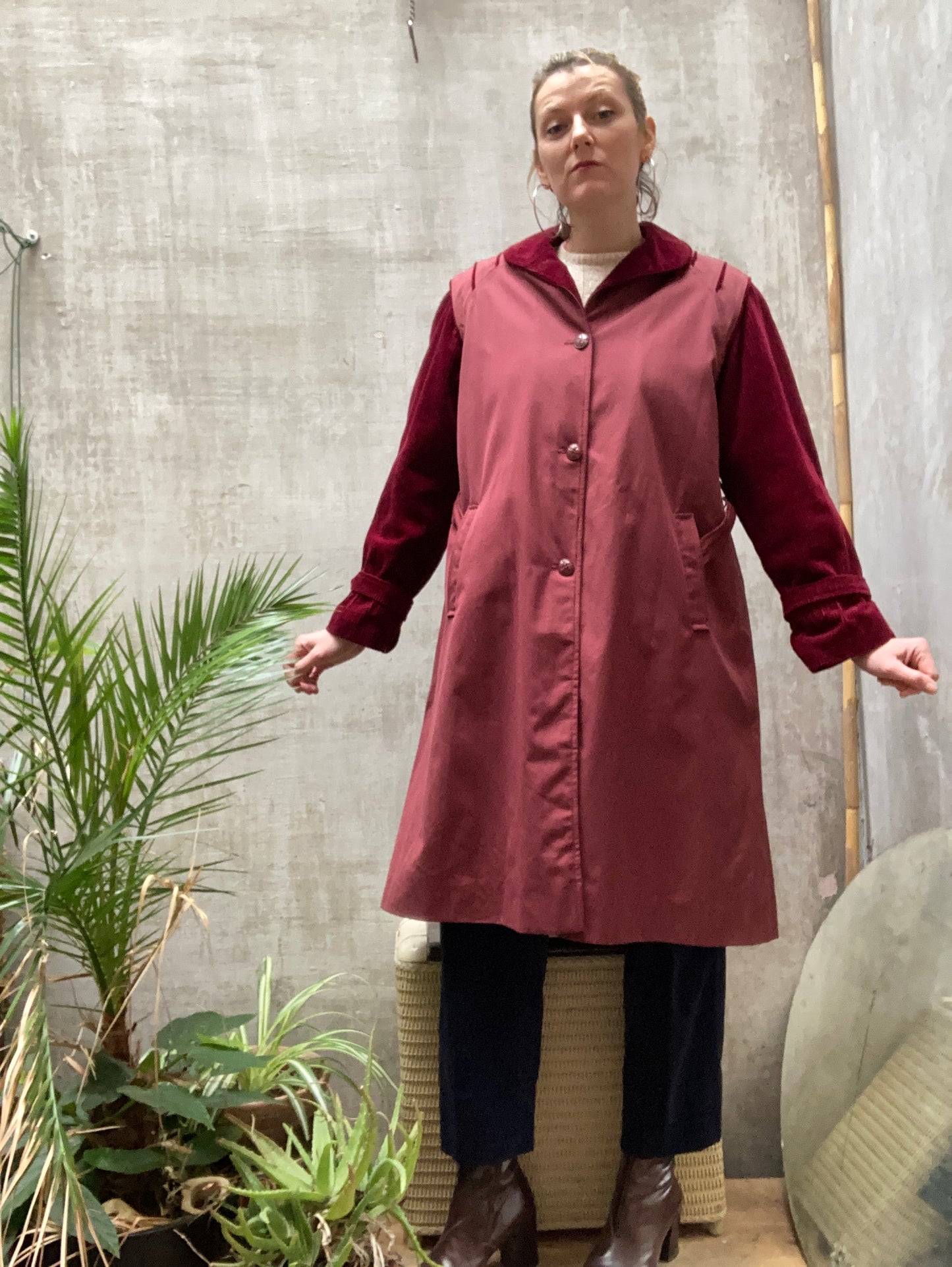 Manteau 1970 velour / Manteau « Mistral »