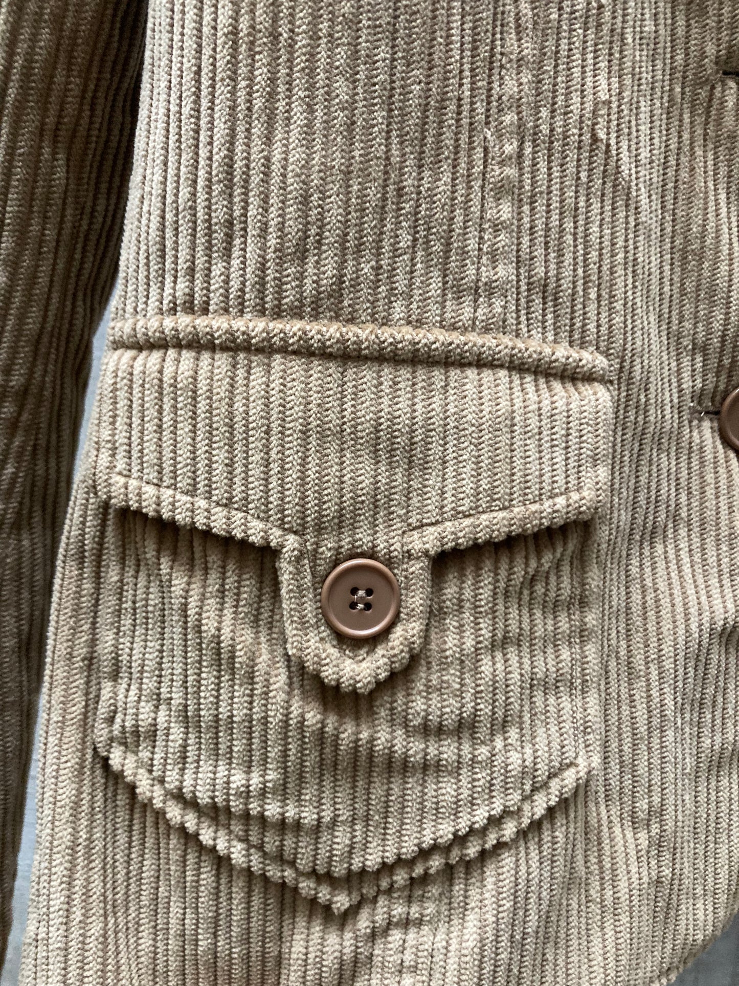 Veste velour côtelé 1990
