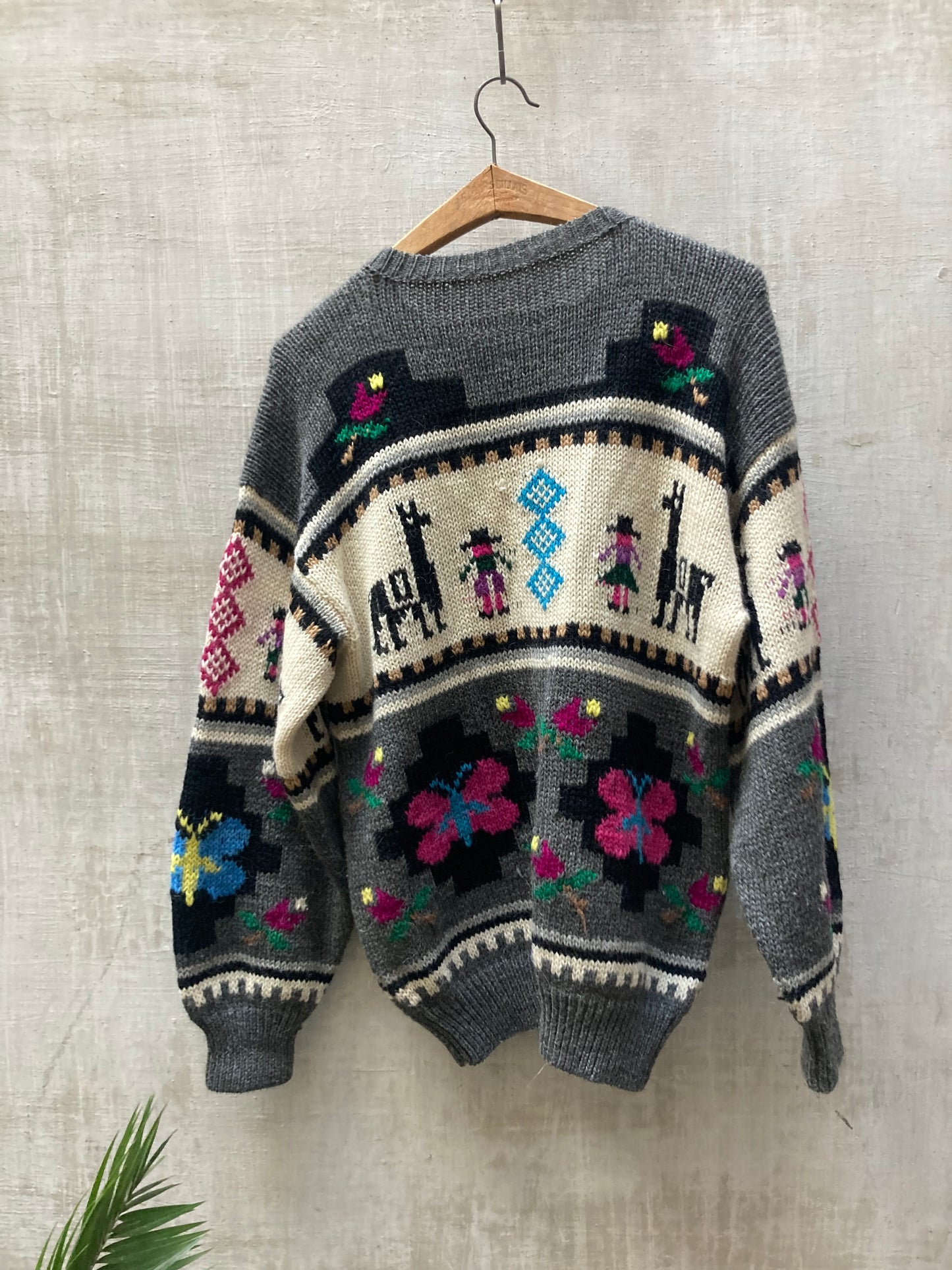 Cardigan péruvien alpaga