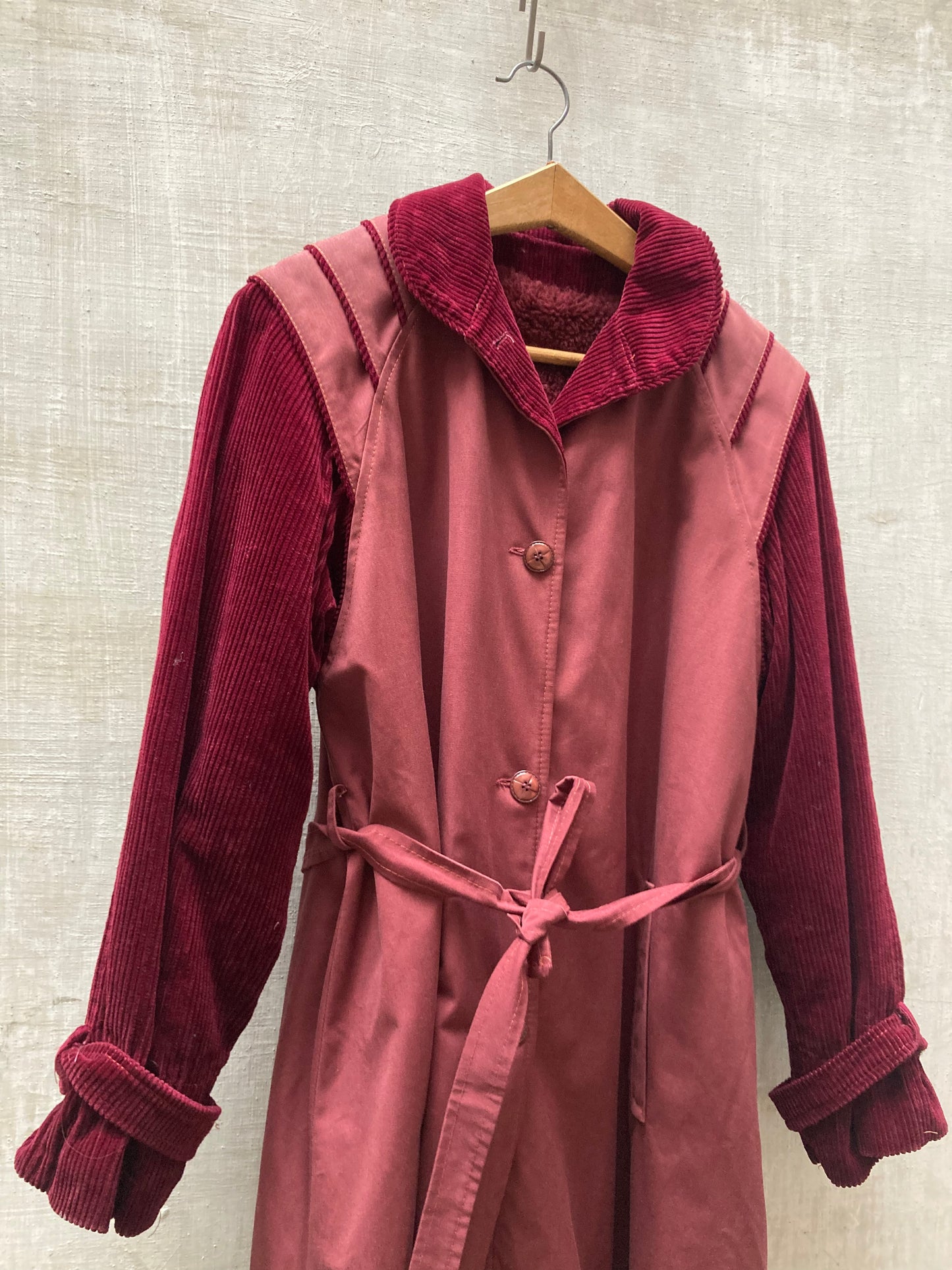 Manteau 1970 velour / Manteau « Mistral »