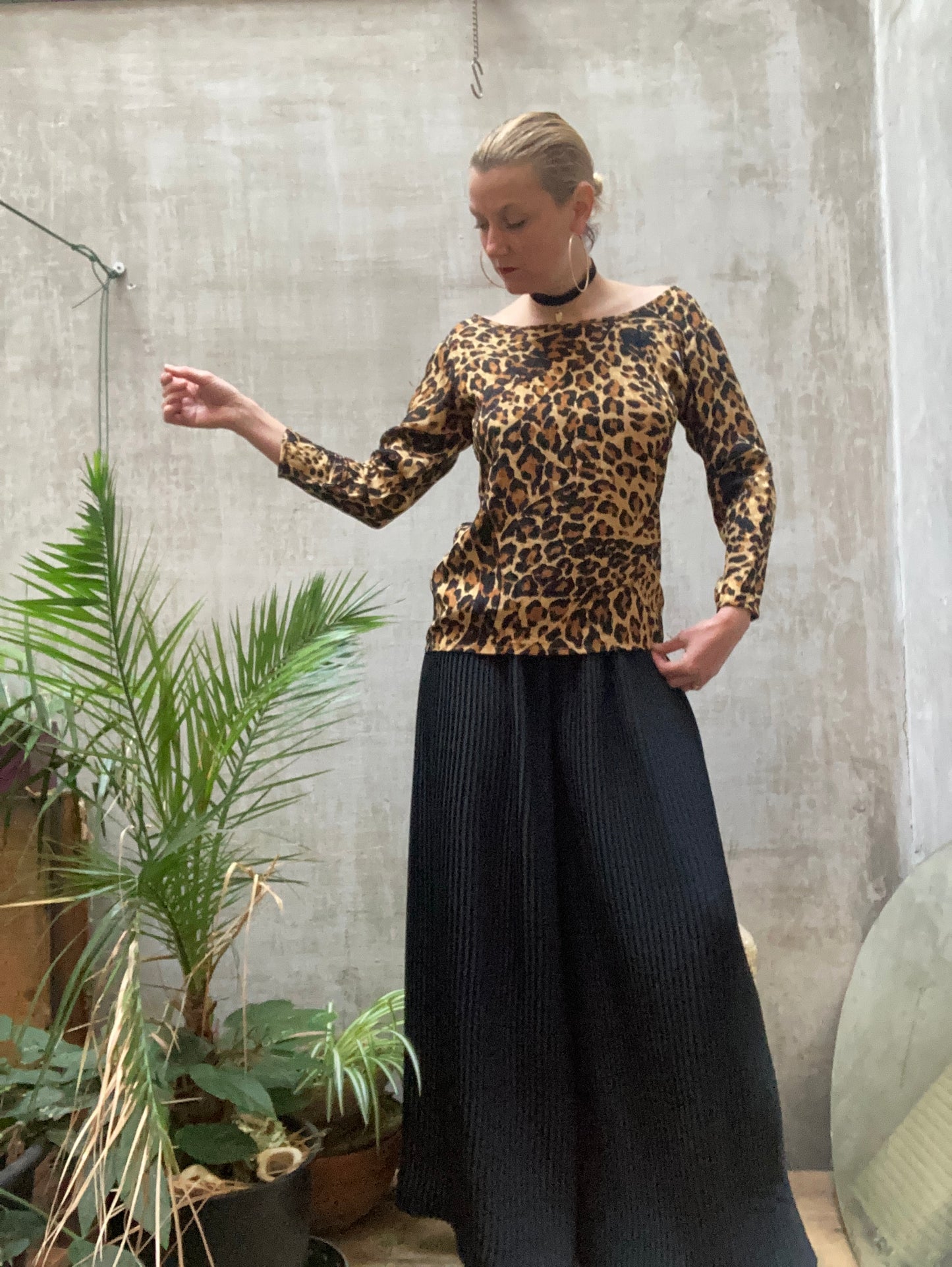Blouse Yves Saint Laurent rive gauche panthère
