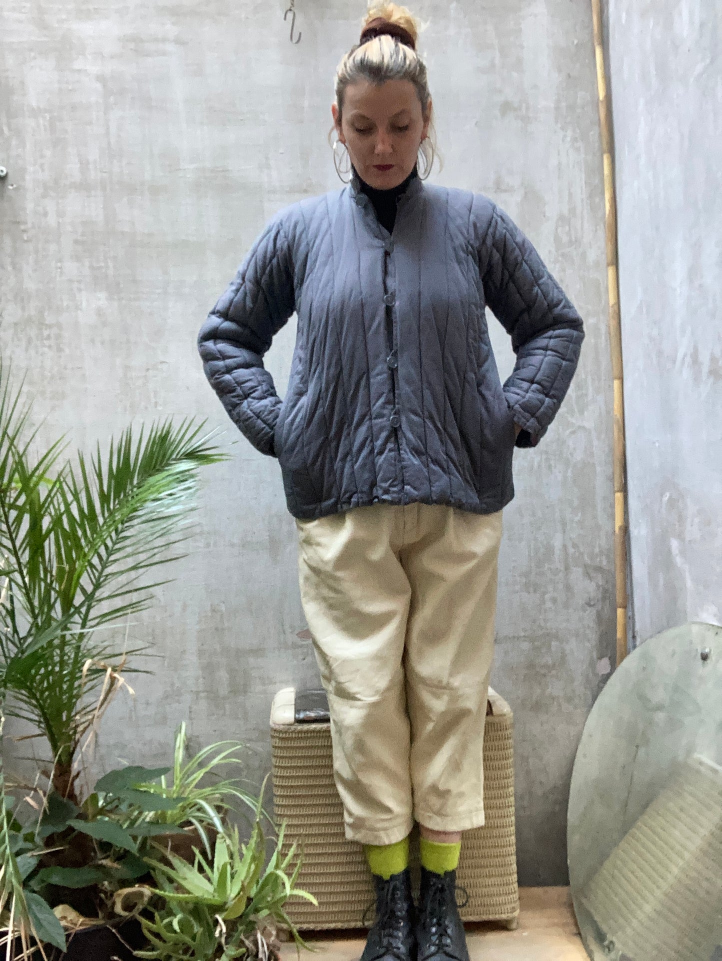 Veste Chinoise matelassé 1970