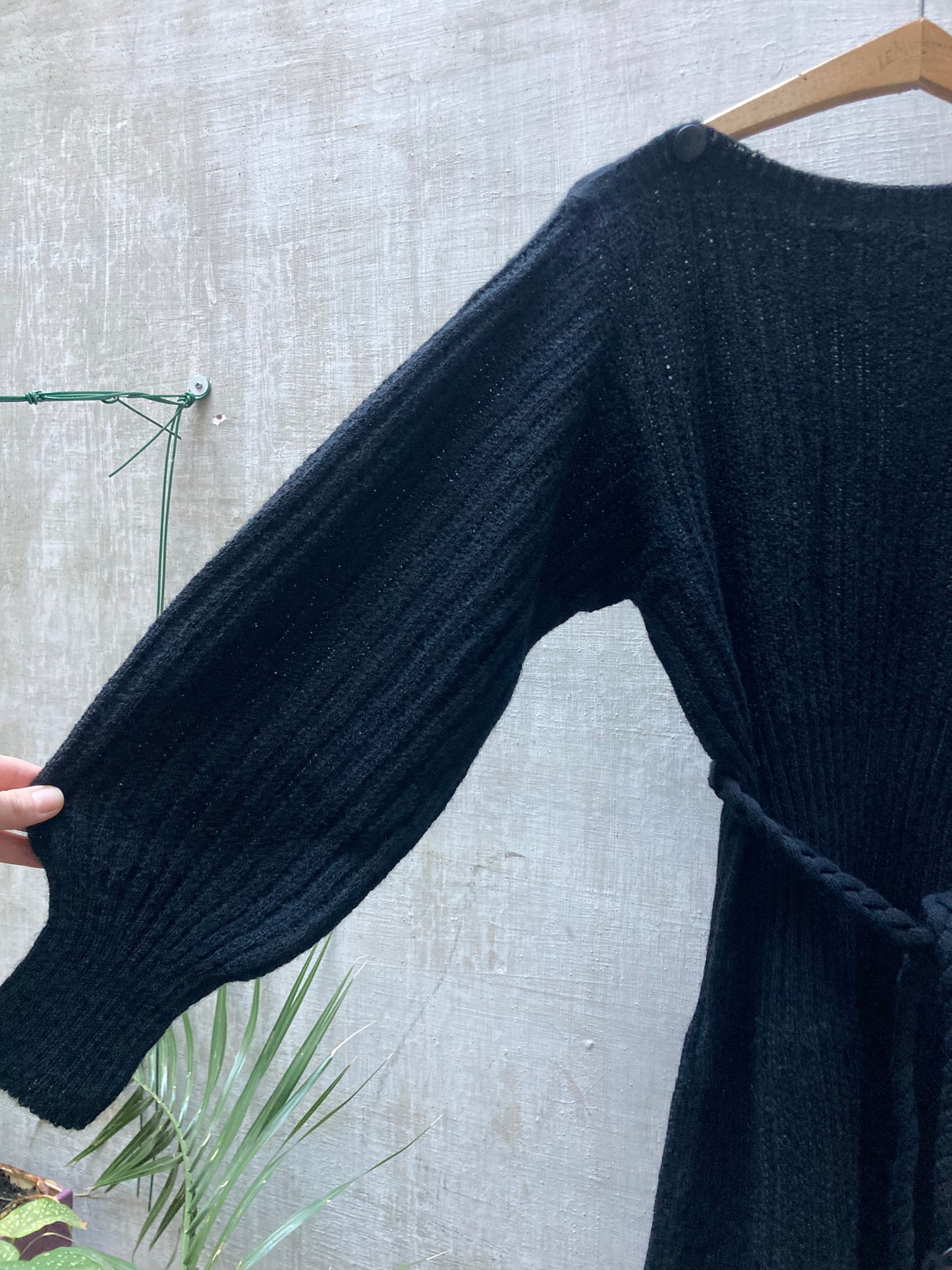 Robe pull luxe en laine