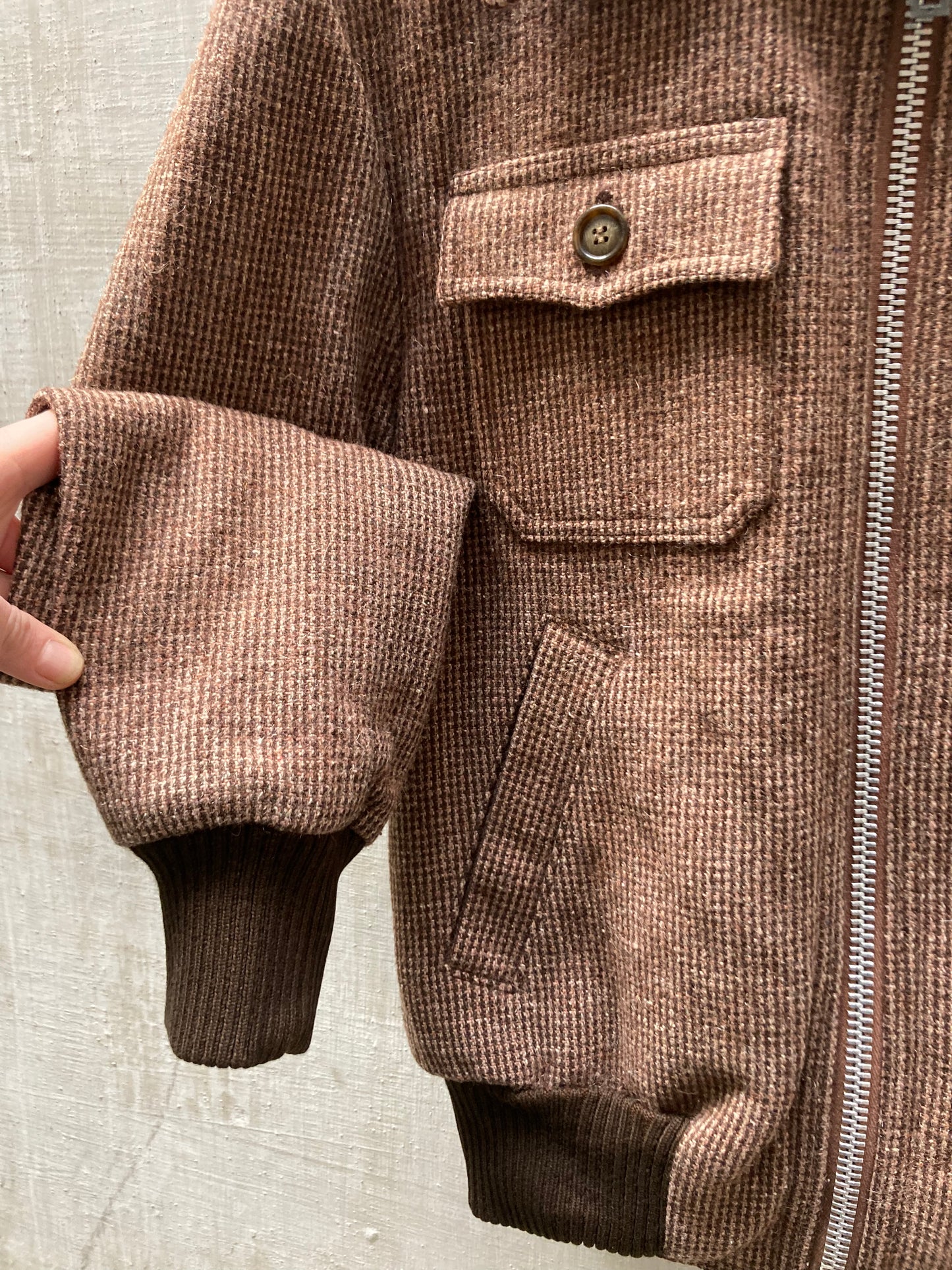 Blouson laine 1950