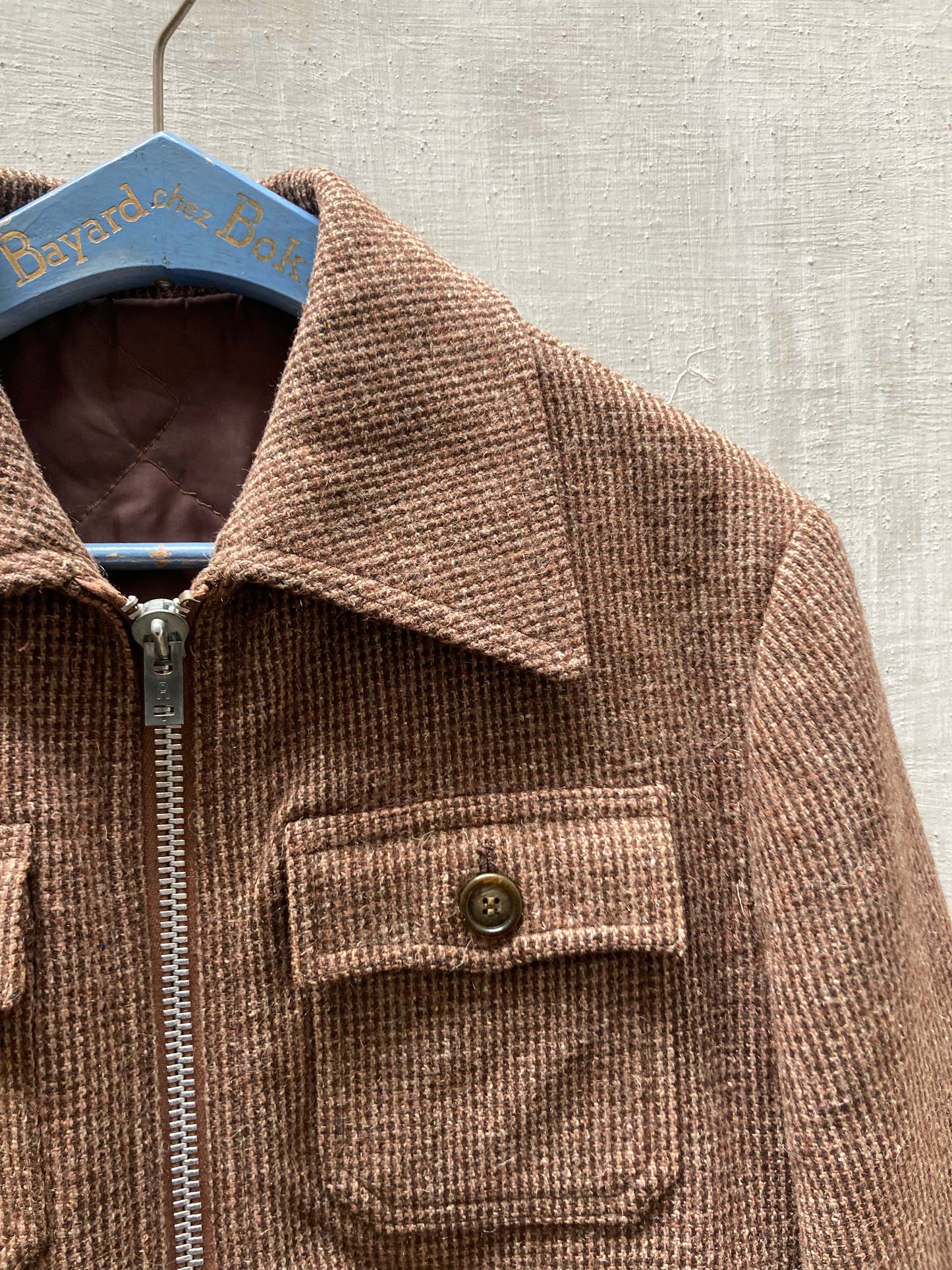Blouson laine 1950