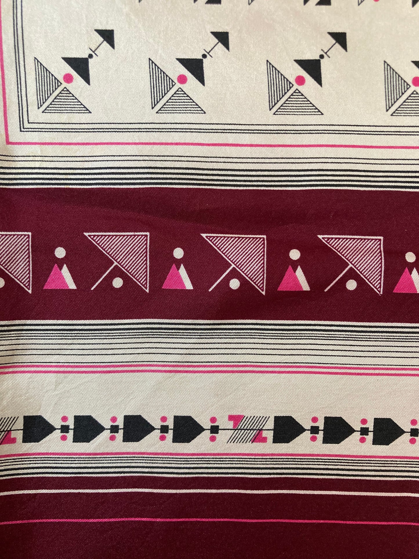Foulard en soie 1970