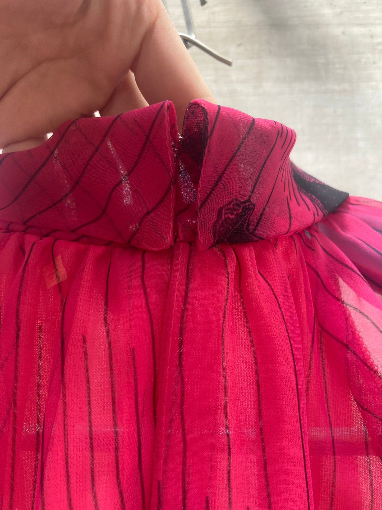 Robe voile 1970