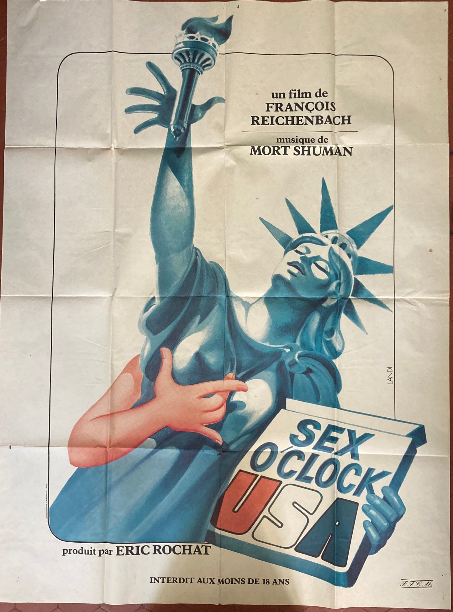 Affiche film Sex O’clock 1976