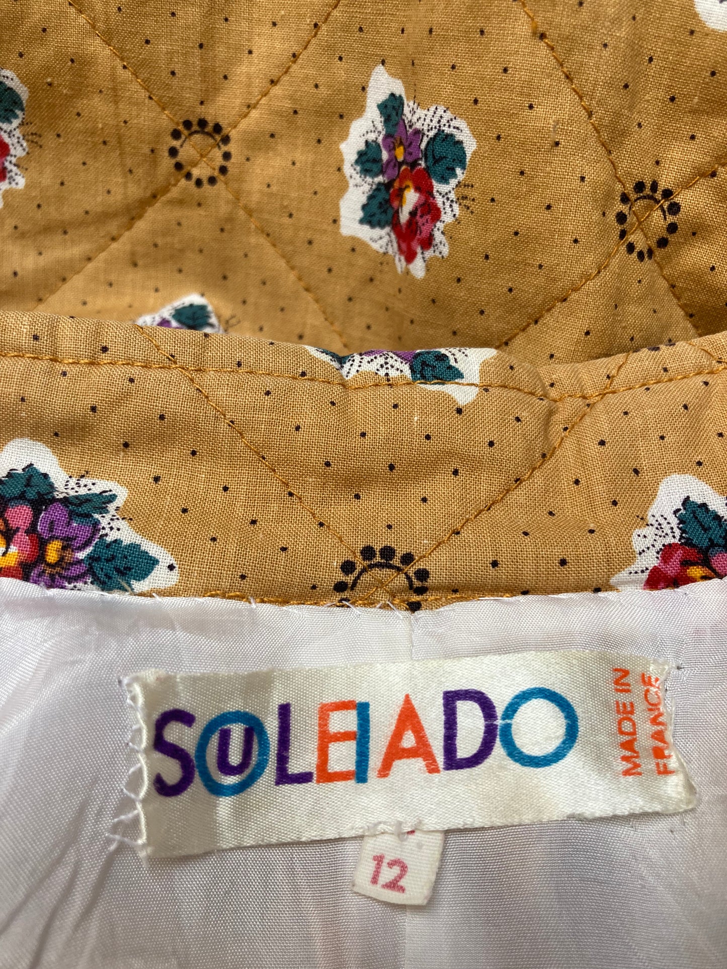 Manteau Souleïado 1970