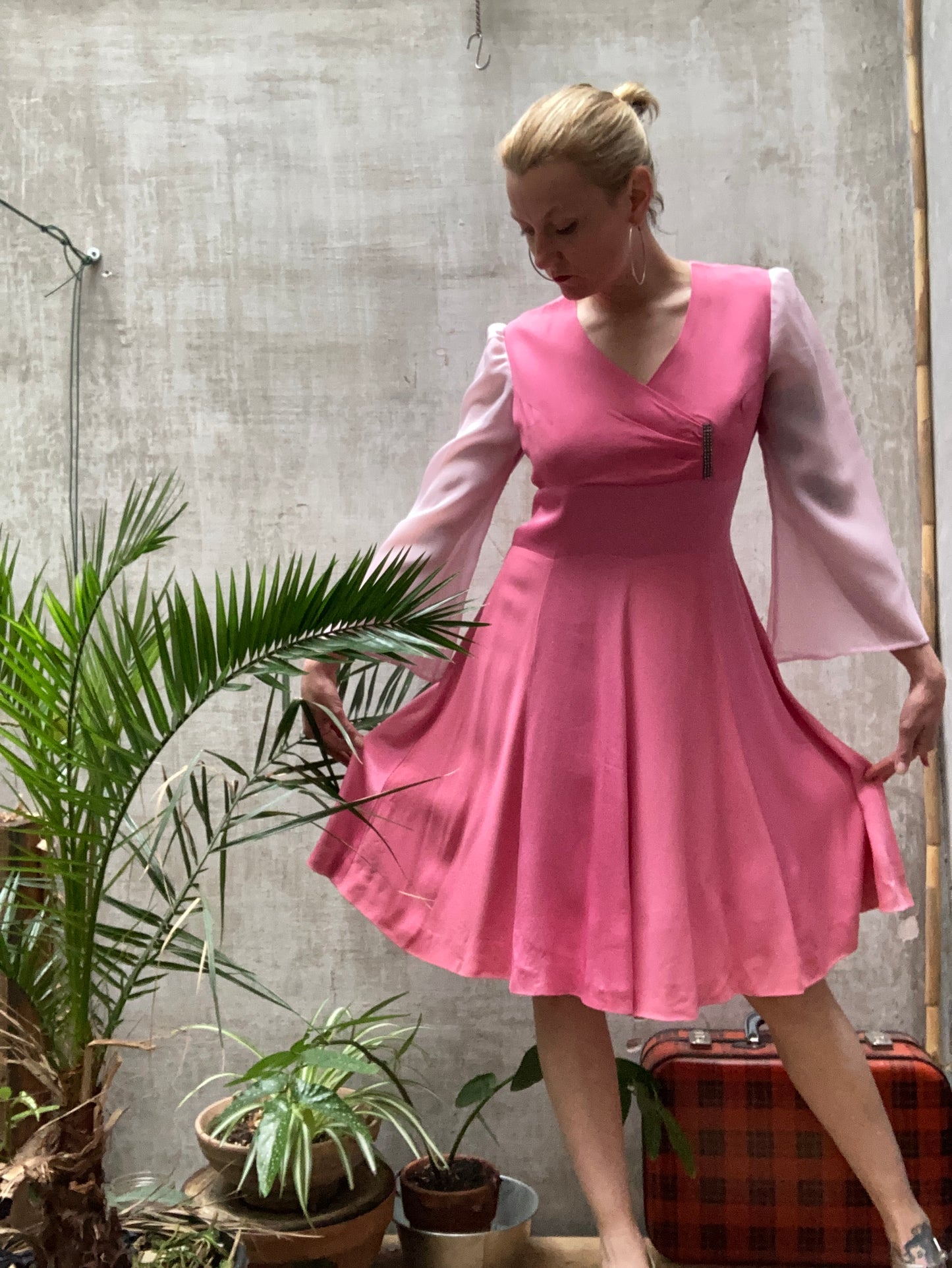 Robe rose 1960