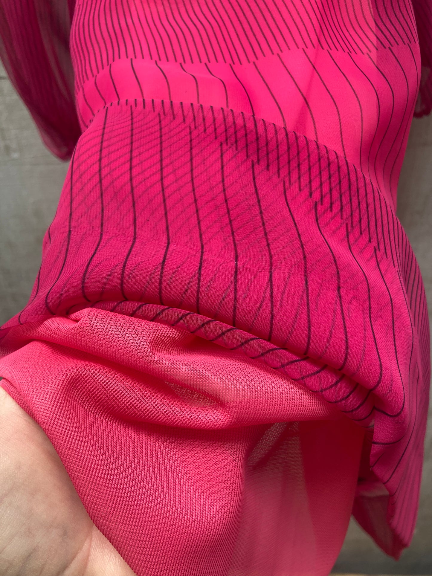 Robe voile 1970