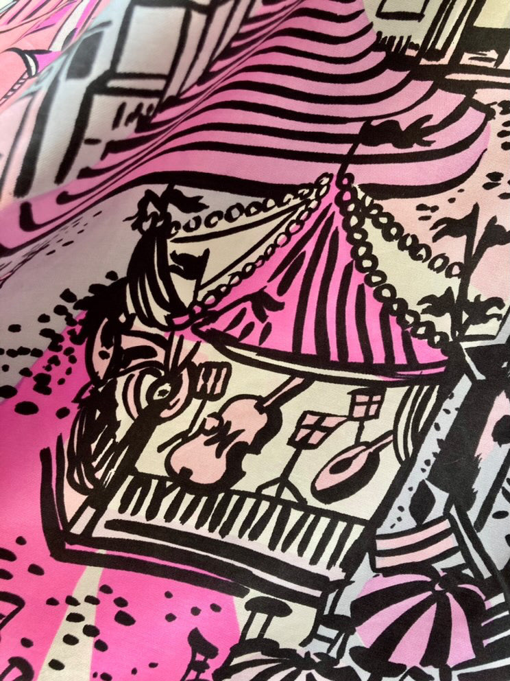 Foulard en soie Emilio Pucci 1960