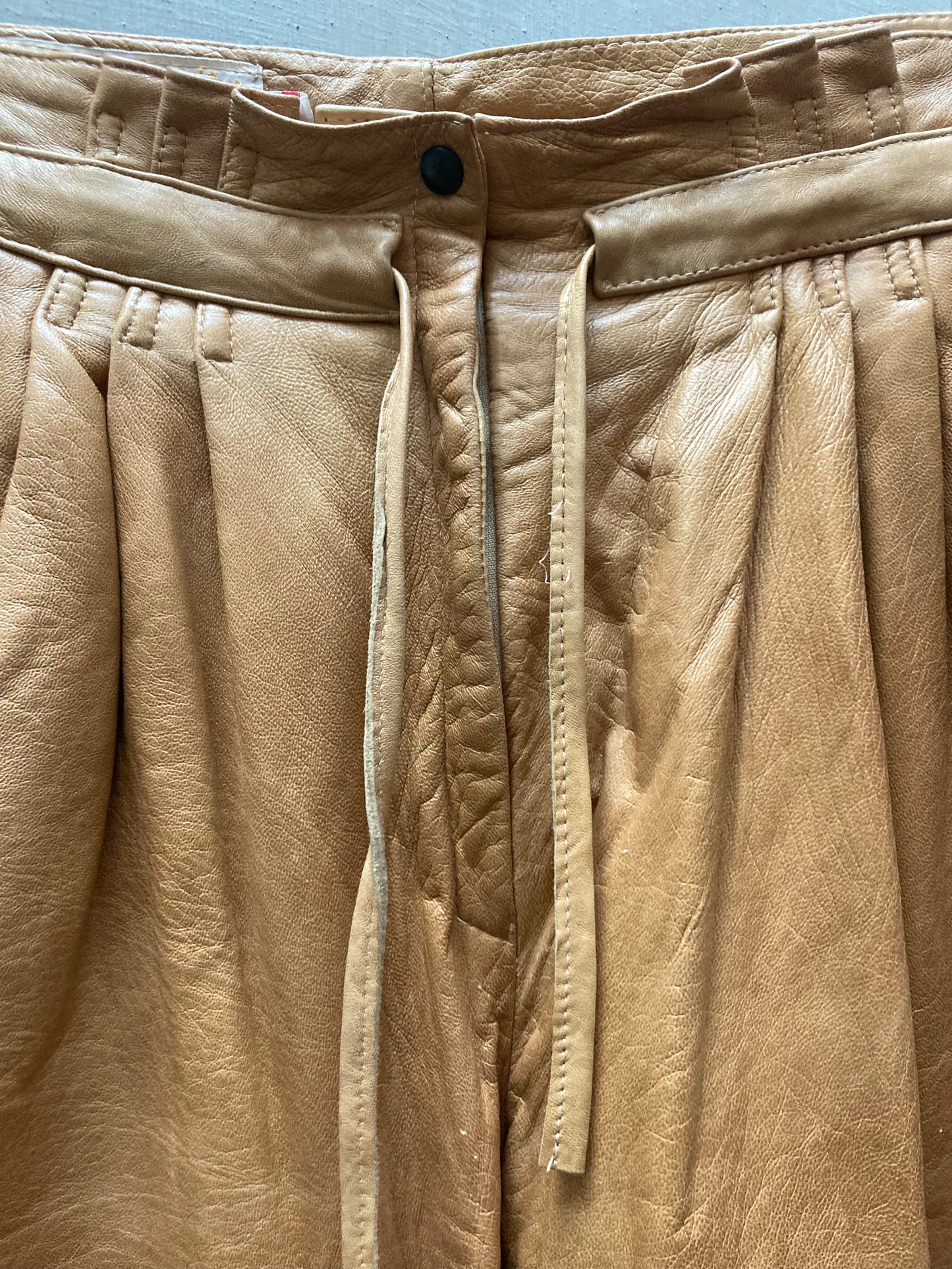 Pantalon de cuir 1980