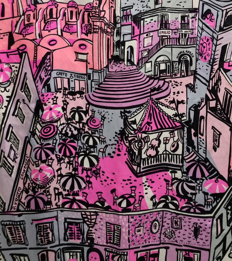 Foulard en soie Emilio Pucci 1960
