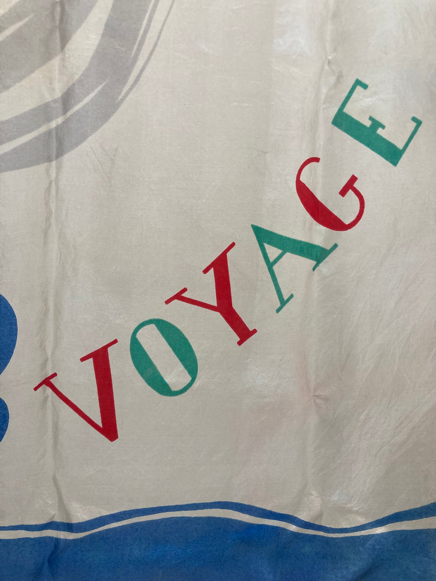 Foulard « Bon Voyage » 1950