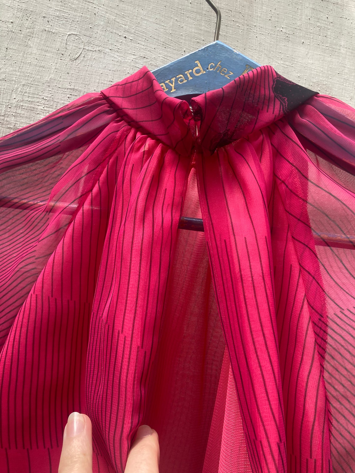 Robe voile 1970