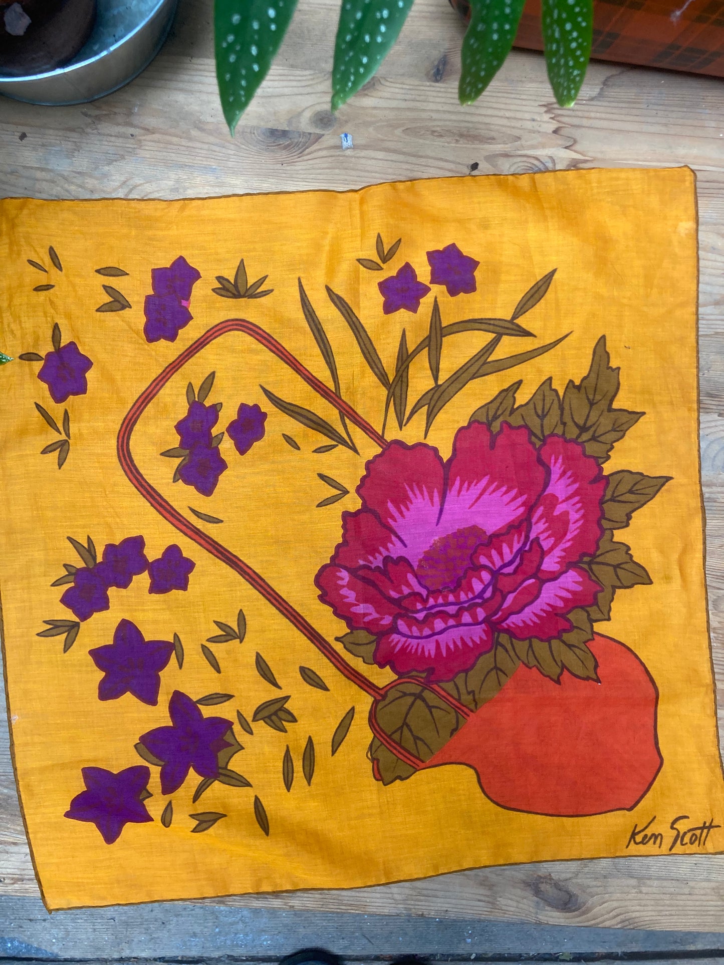 Bandana Ken Scott deadstock 1970